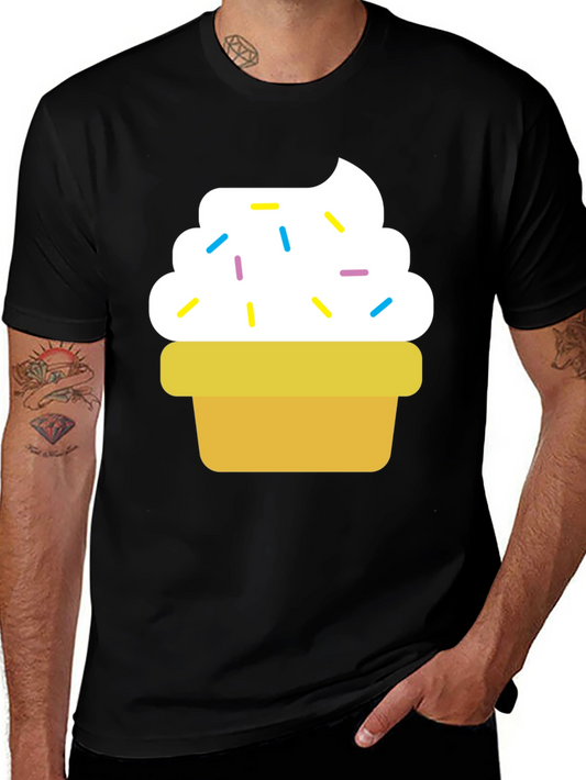 Cupcake Graphic Tee - Sweet Treat Style