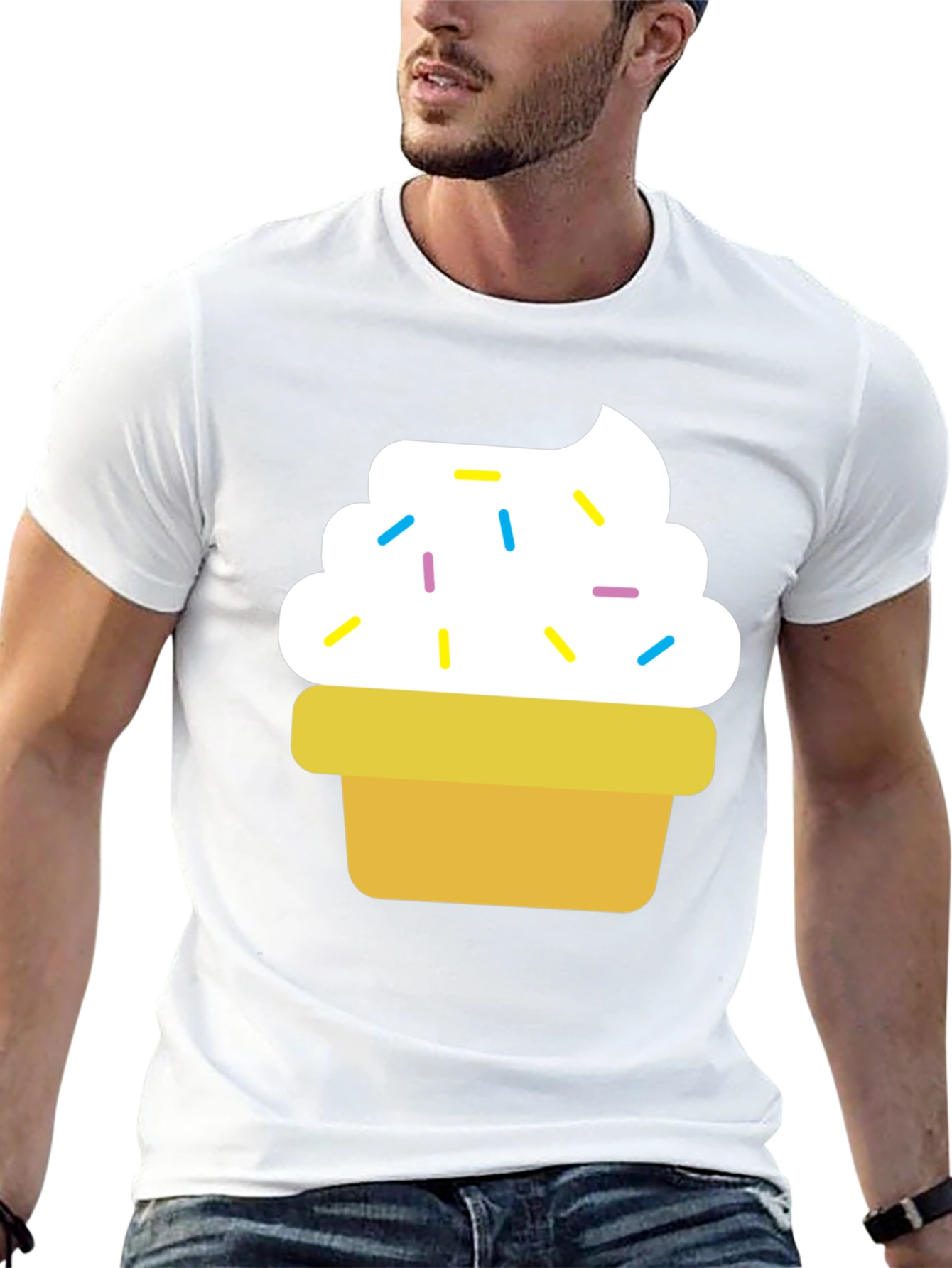 Cupcake Graphic Tee - Sweet Treat Style