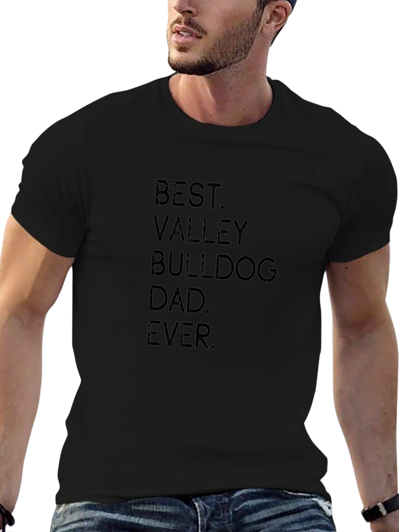Best Valley Bulldog Dad Ever T-Shirt