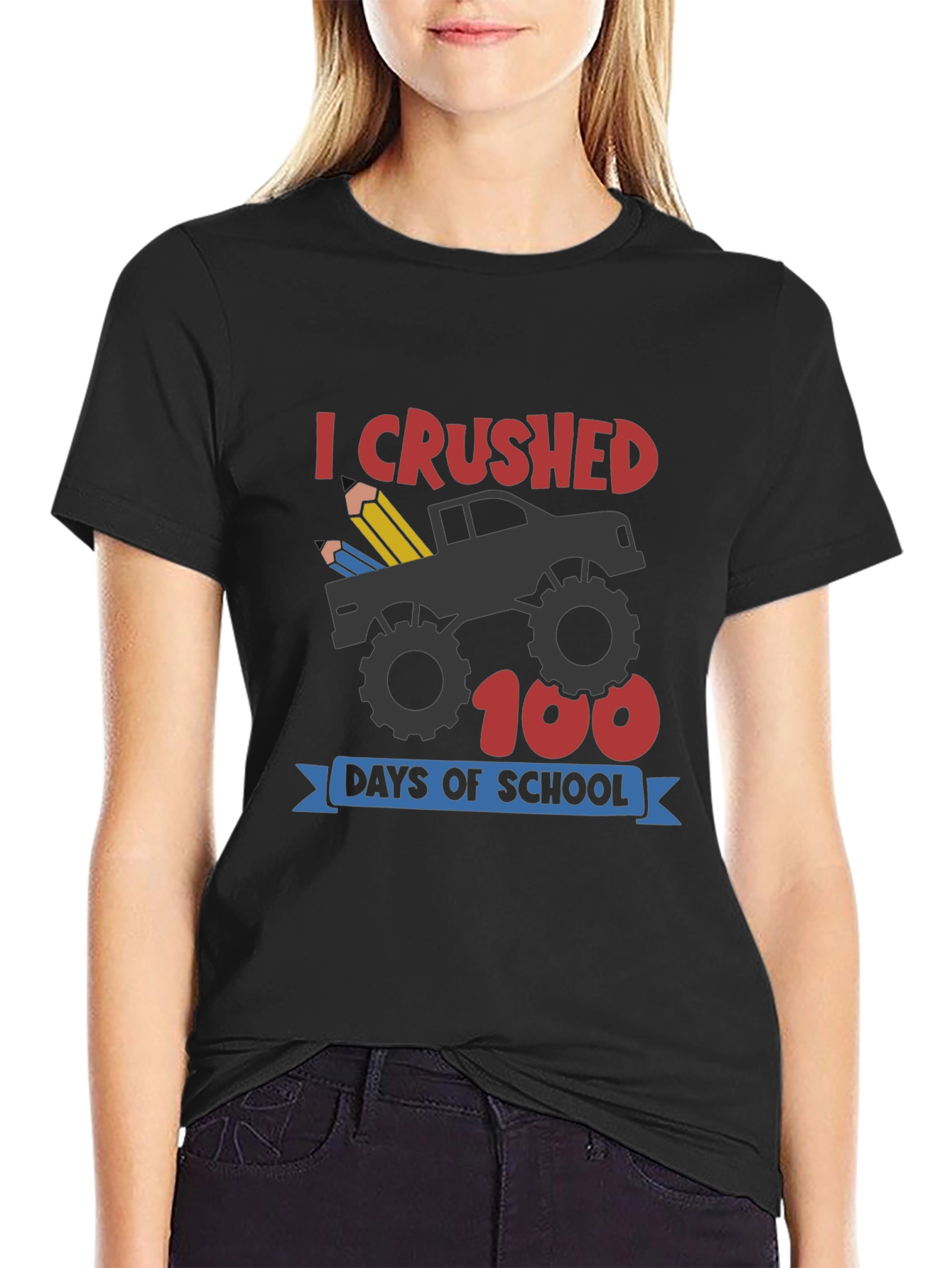 I Crushed 100 Days Of School T-Shirt