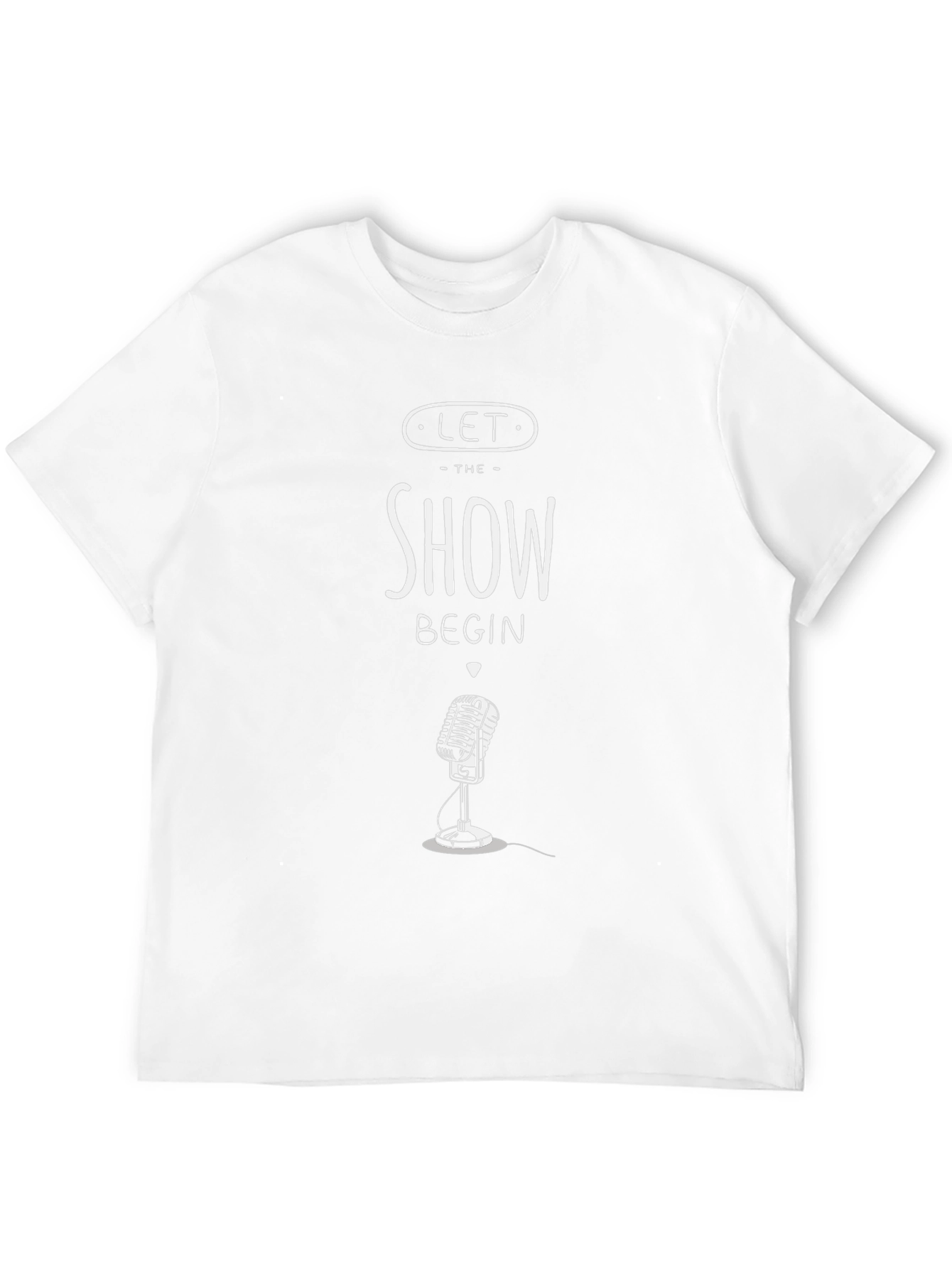 Let The Show Begin Graphic Tee