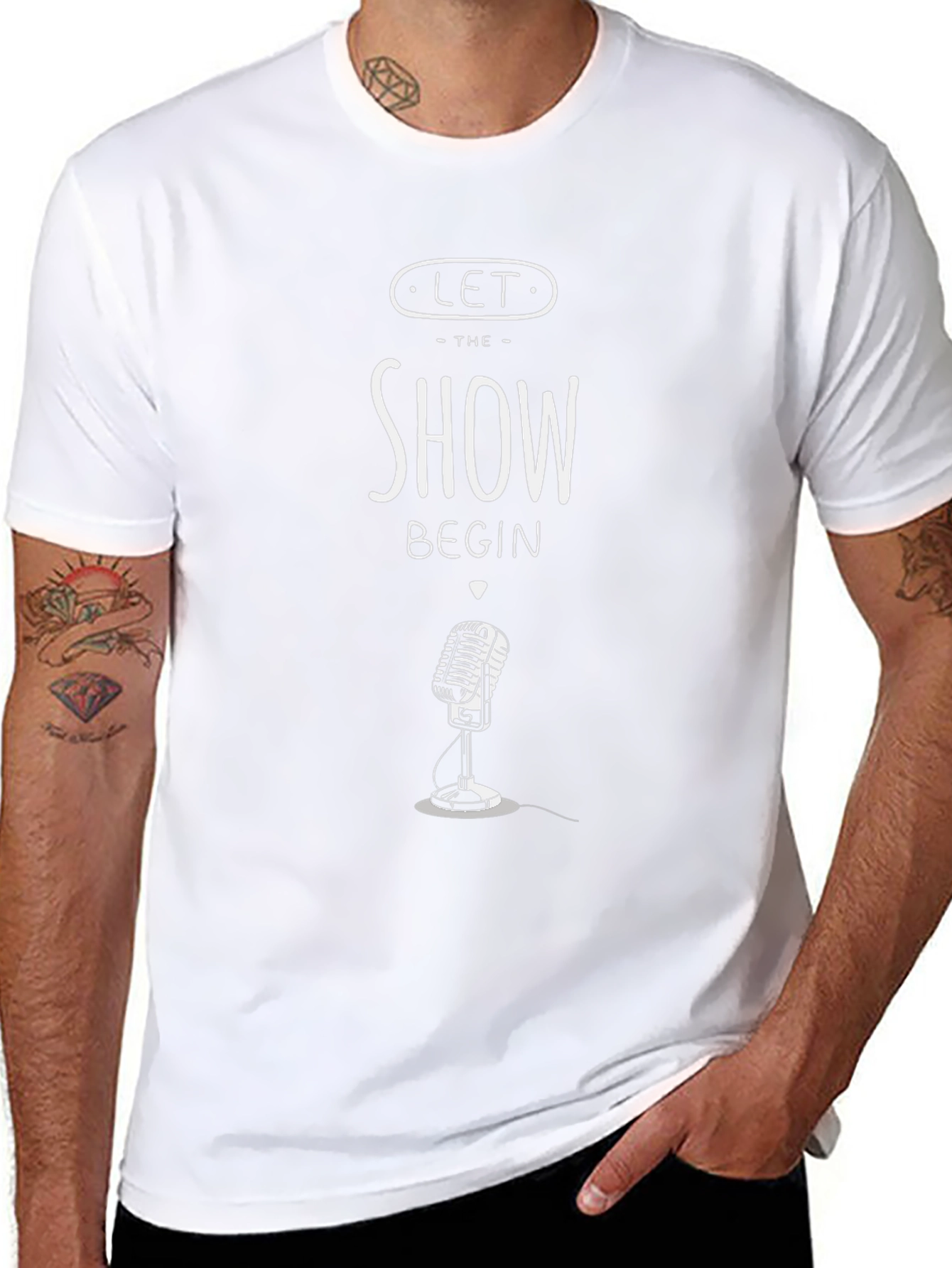 Let The Show Begin Graphic Tee