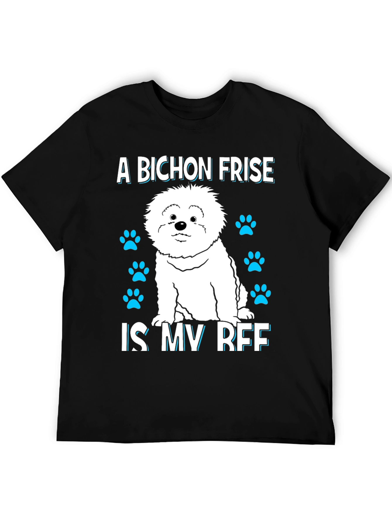 Bichon Frise Best Friend Graphic Tee