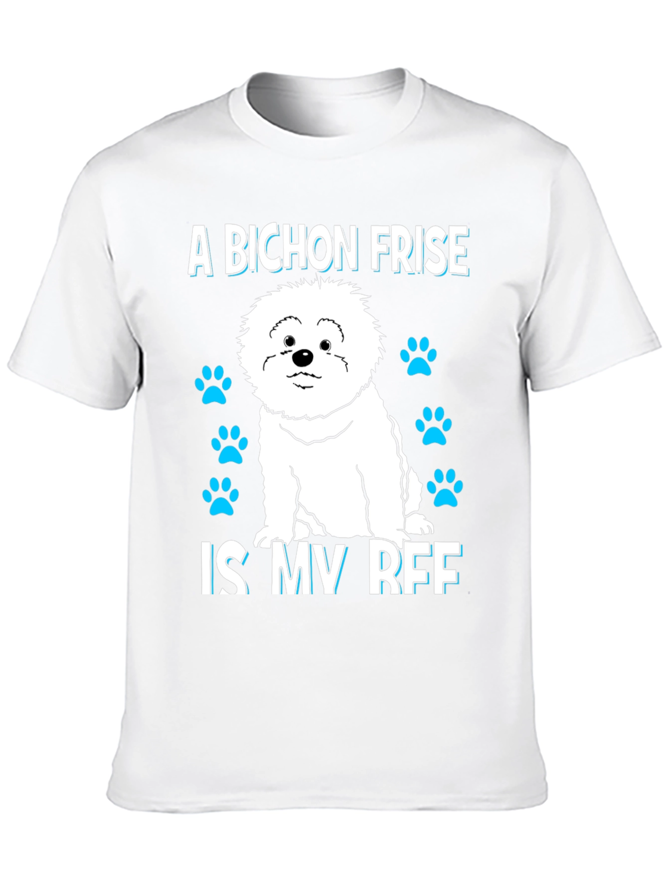 Bichon Frise Best Friend Graphic Tee