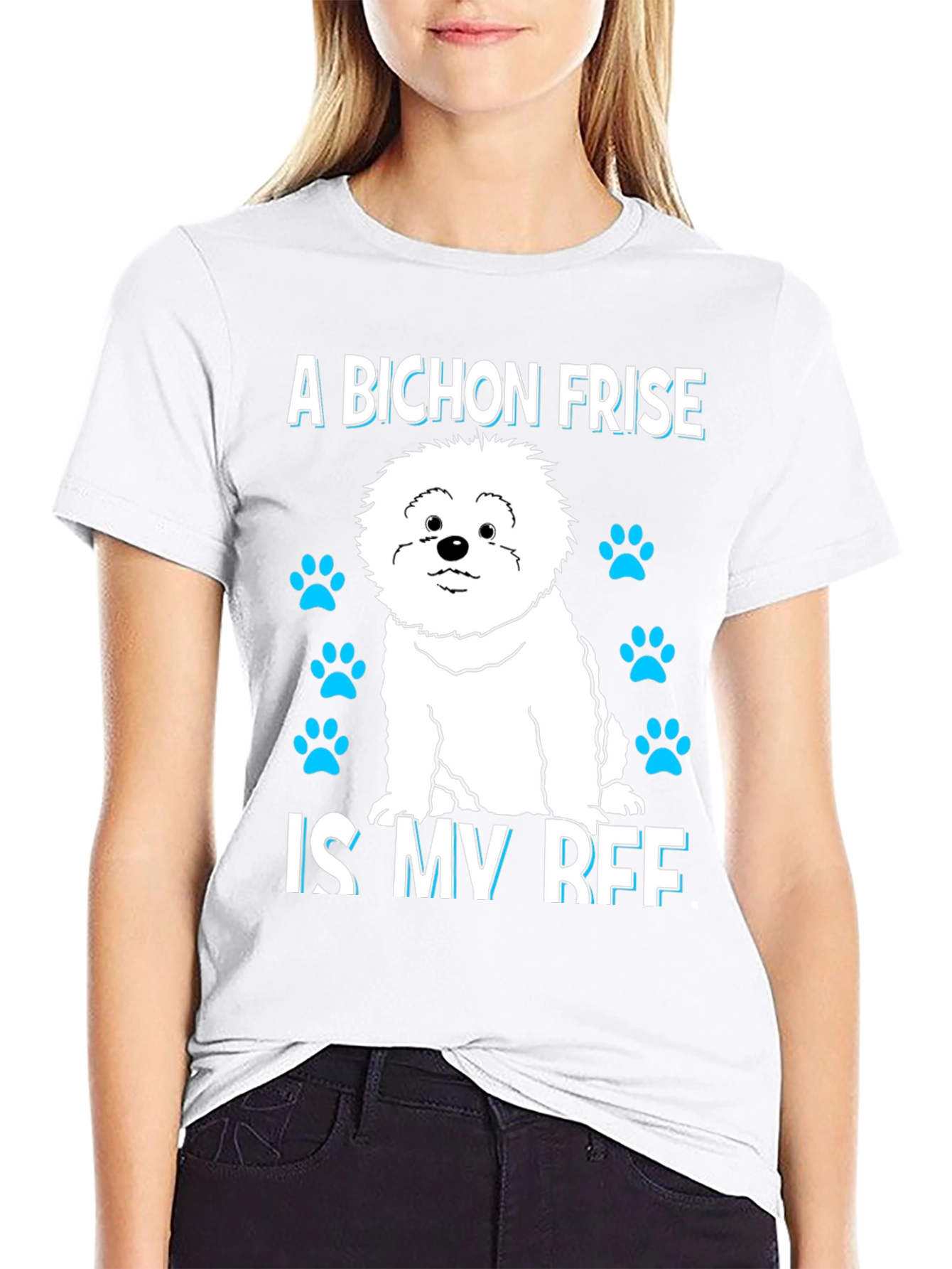 Bichon Frise Best Friend Graphic Tee