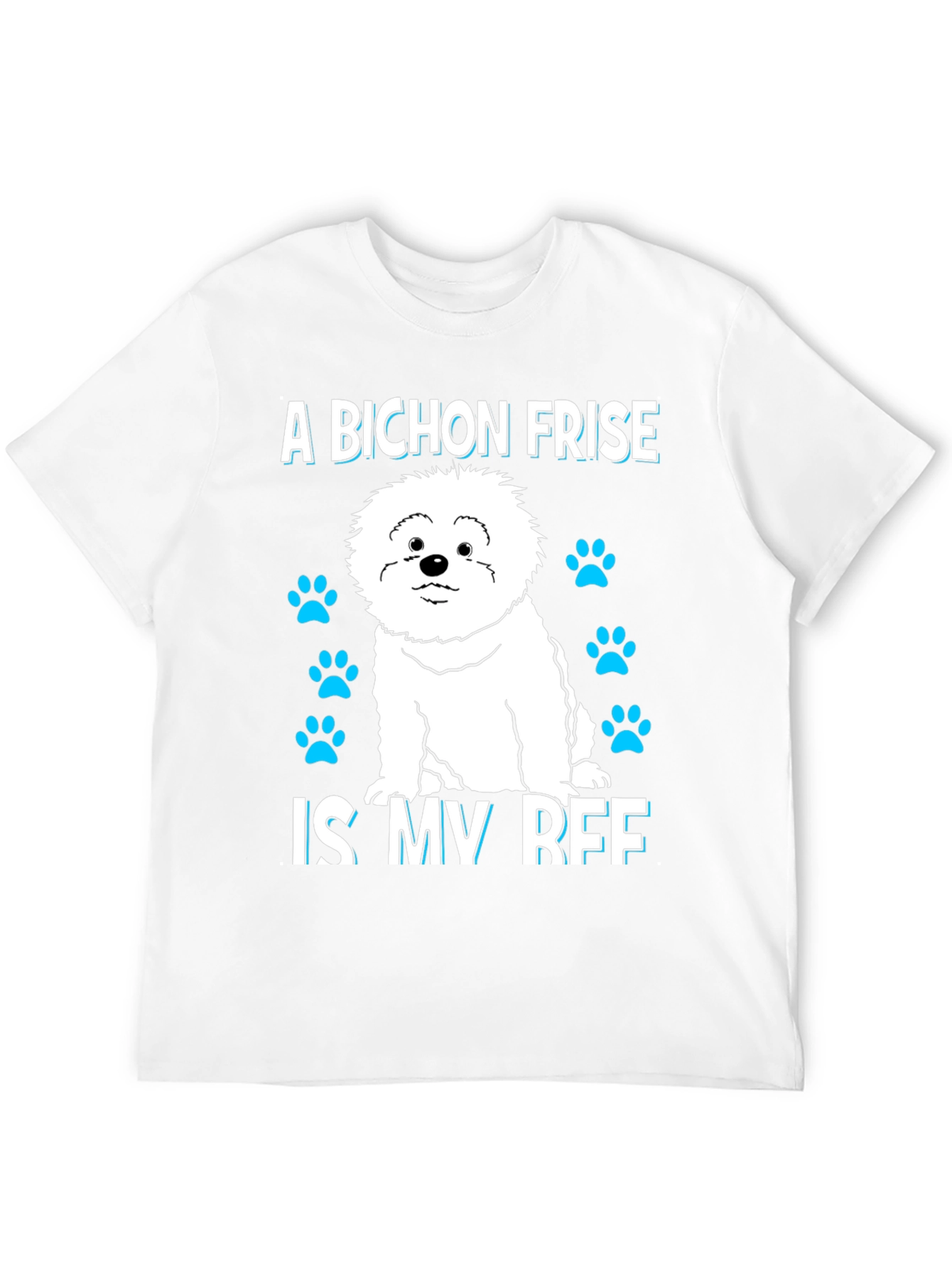Bichon Frise Best Friend Graphic Tee