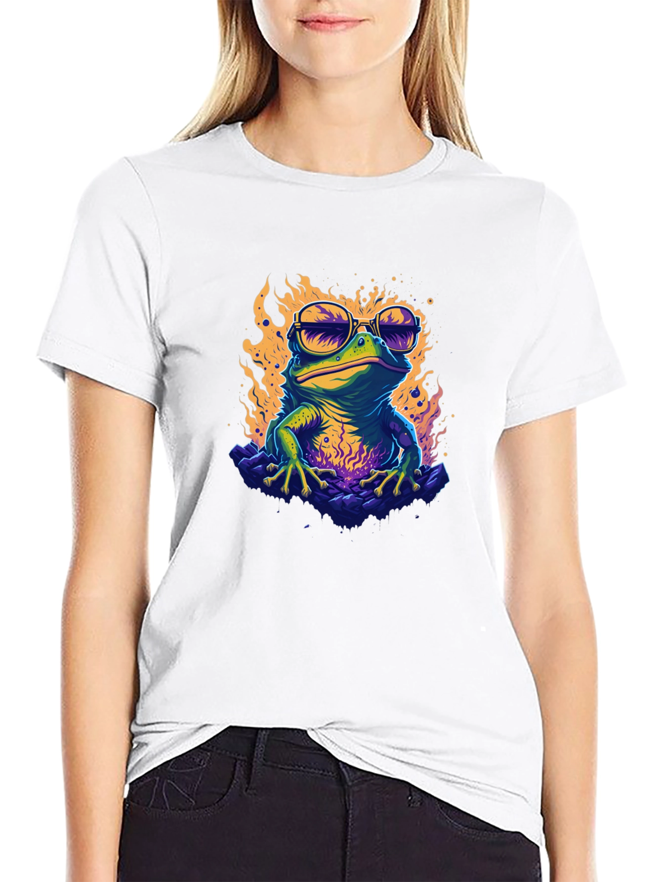 Cool Frog Graphic Tee