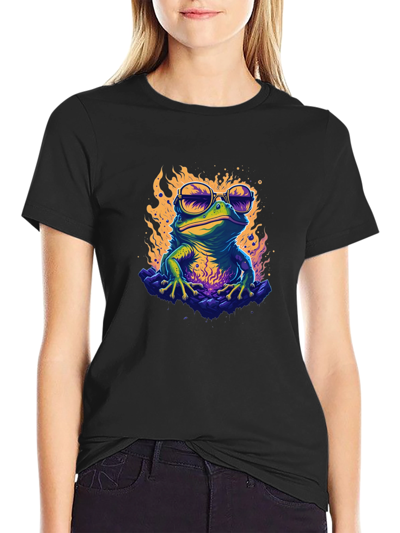 Cool Frog Graphic Tee