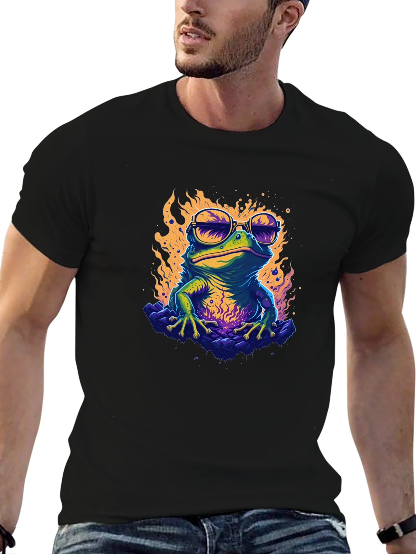 Cool Frog Graphic Tee
