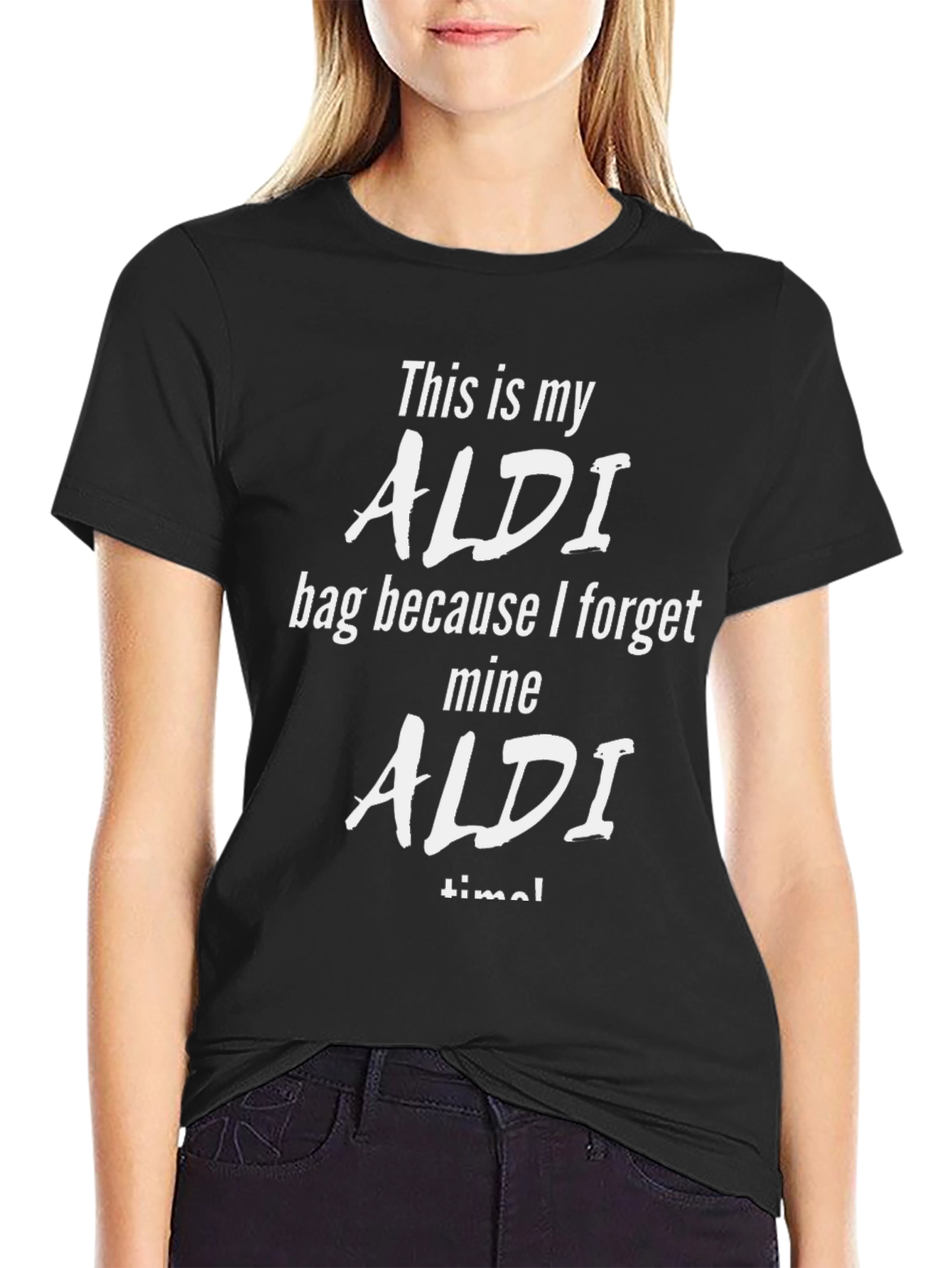 Funny Aldi T-Shirt: This is My Aldi Bag