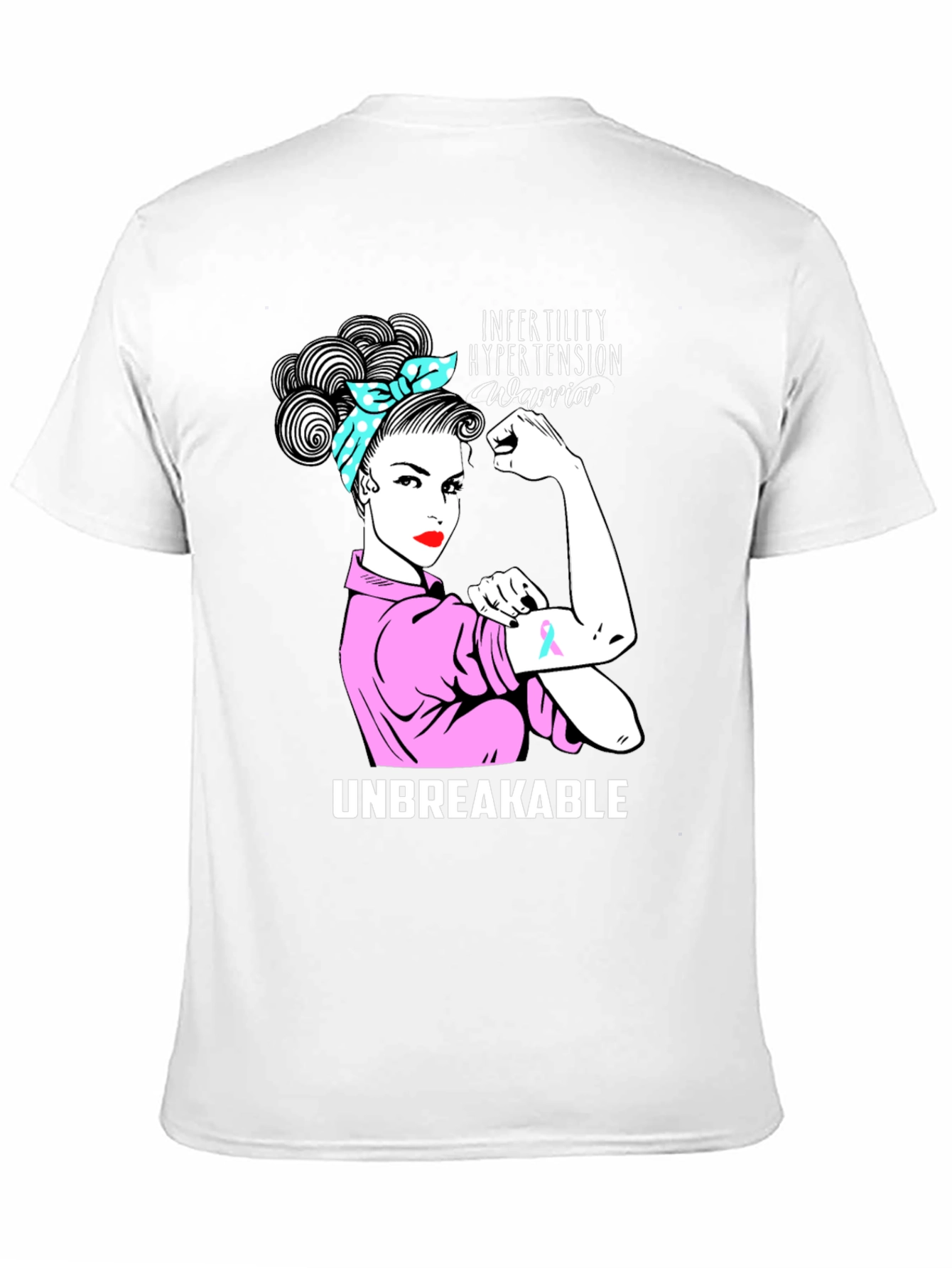 Infertility Hypertension Warrior T-Shirt