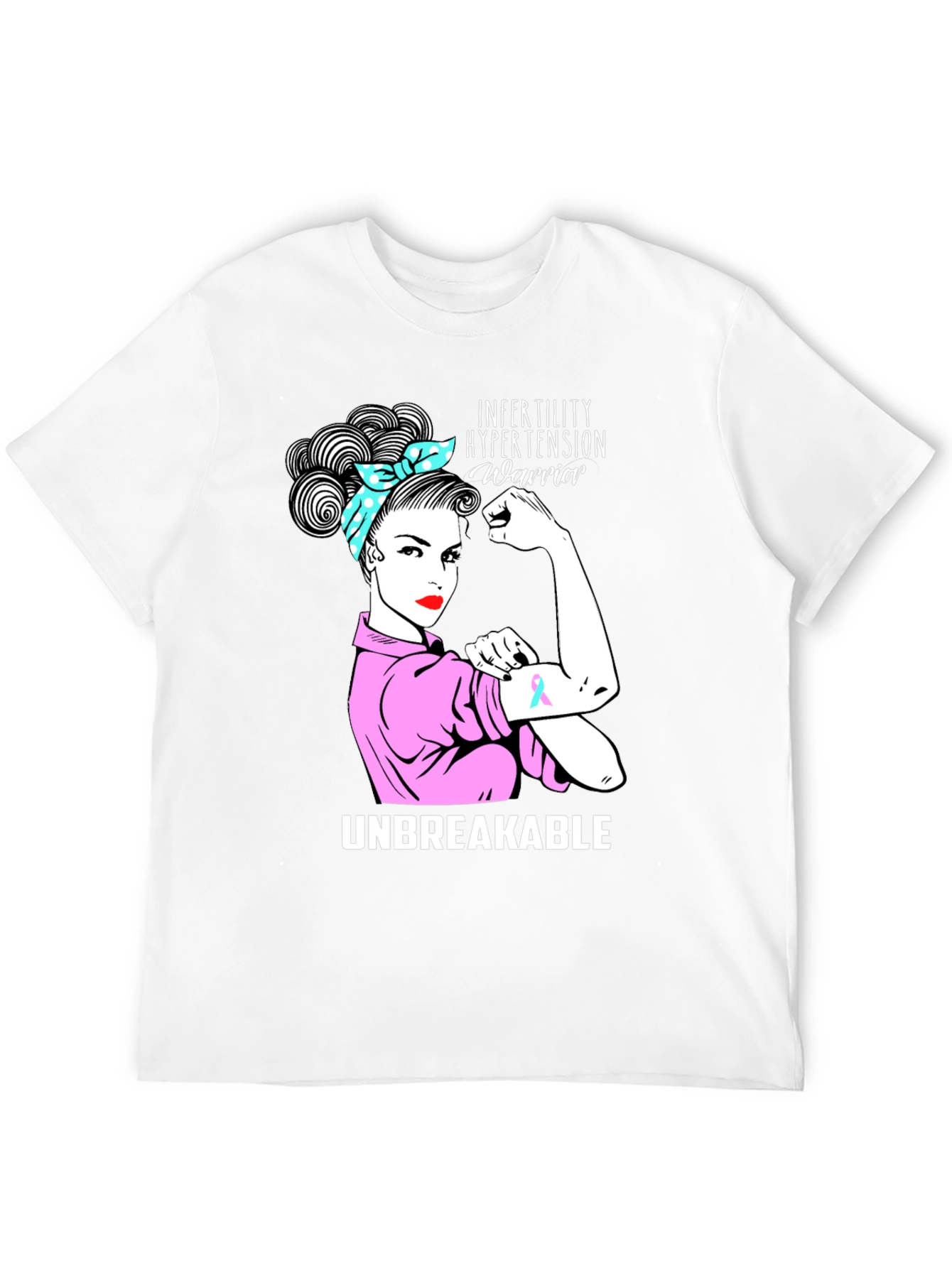 Infertility Hypertension Warrior T-Shirt
