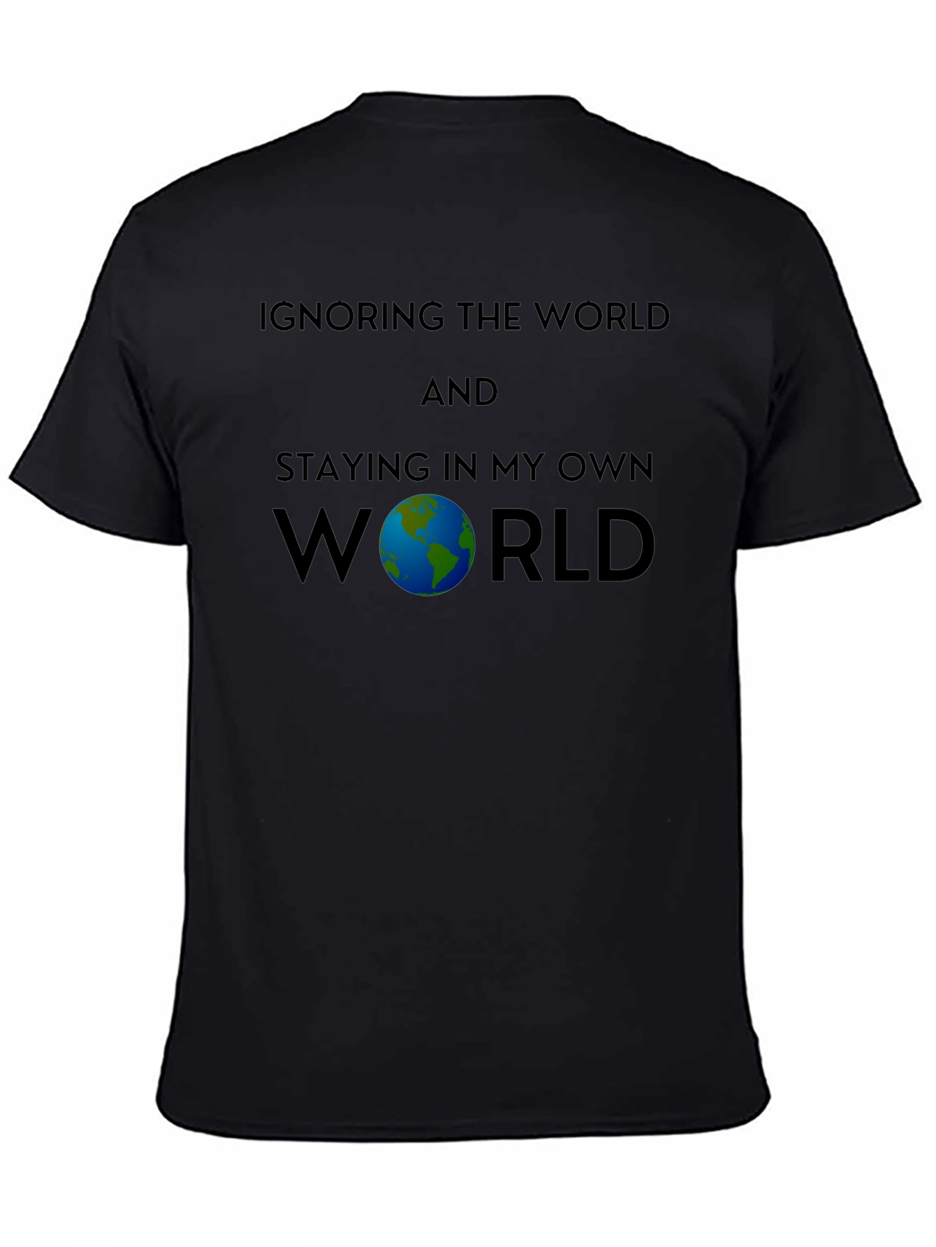 Ignoring The World Graphic T-Shirt