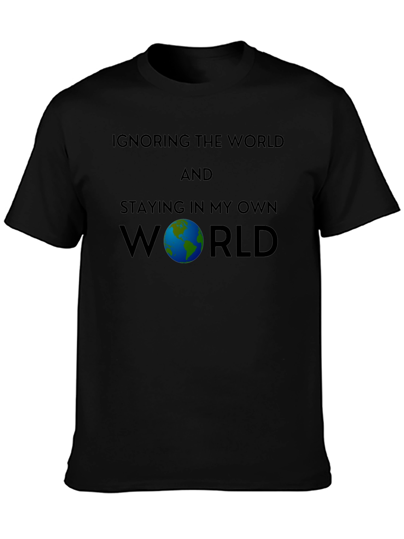 Ignoring The World Graphic T-Shirt