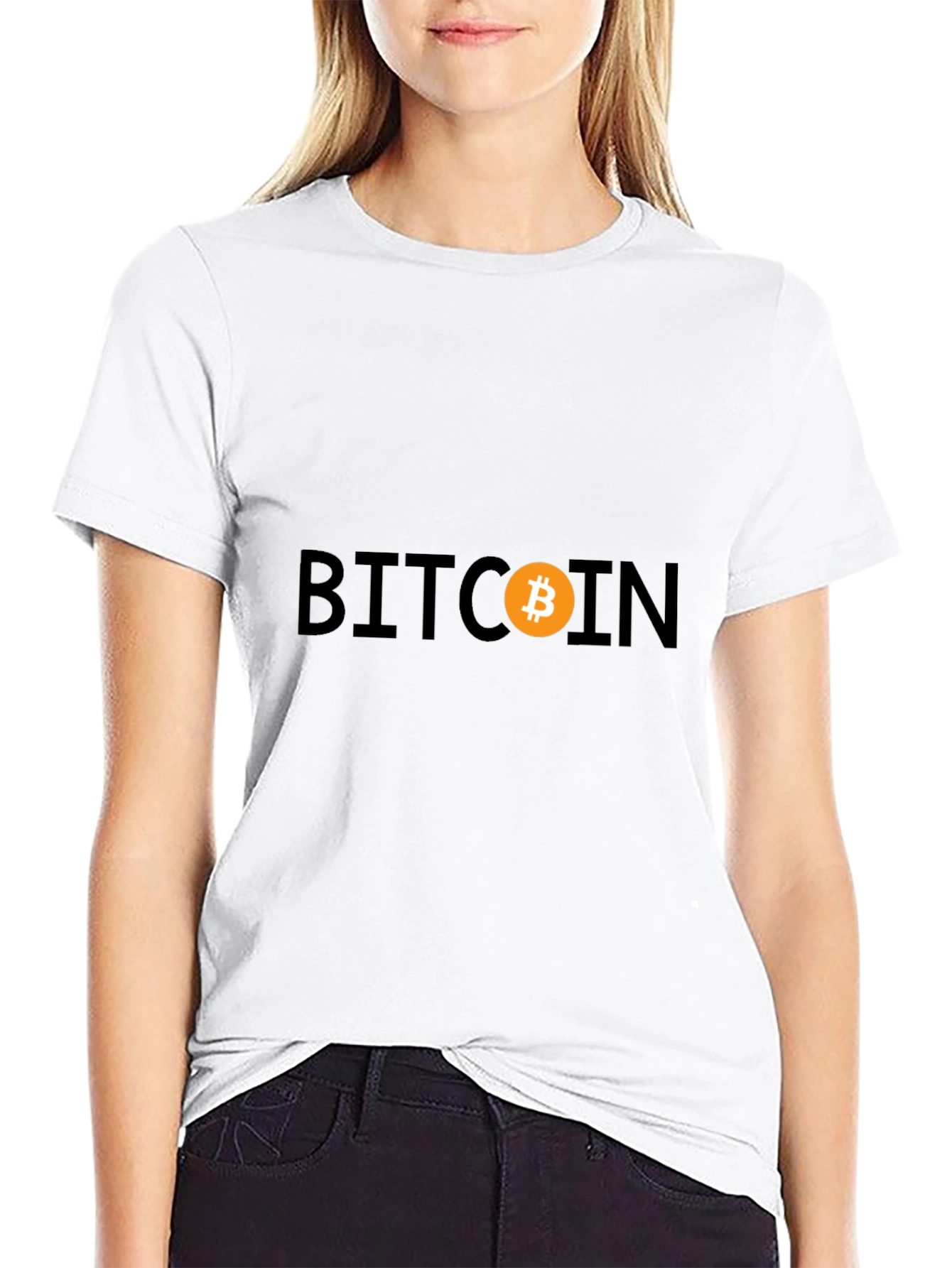 Bitcoin Crypto Black T-Shirt