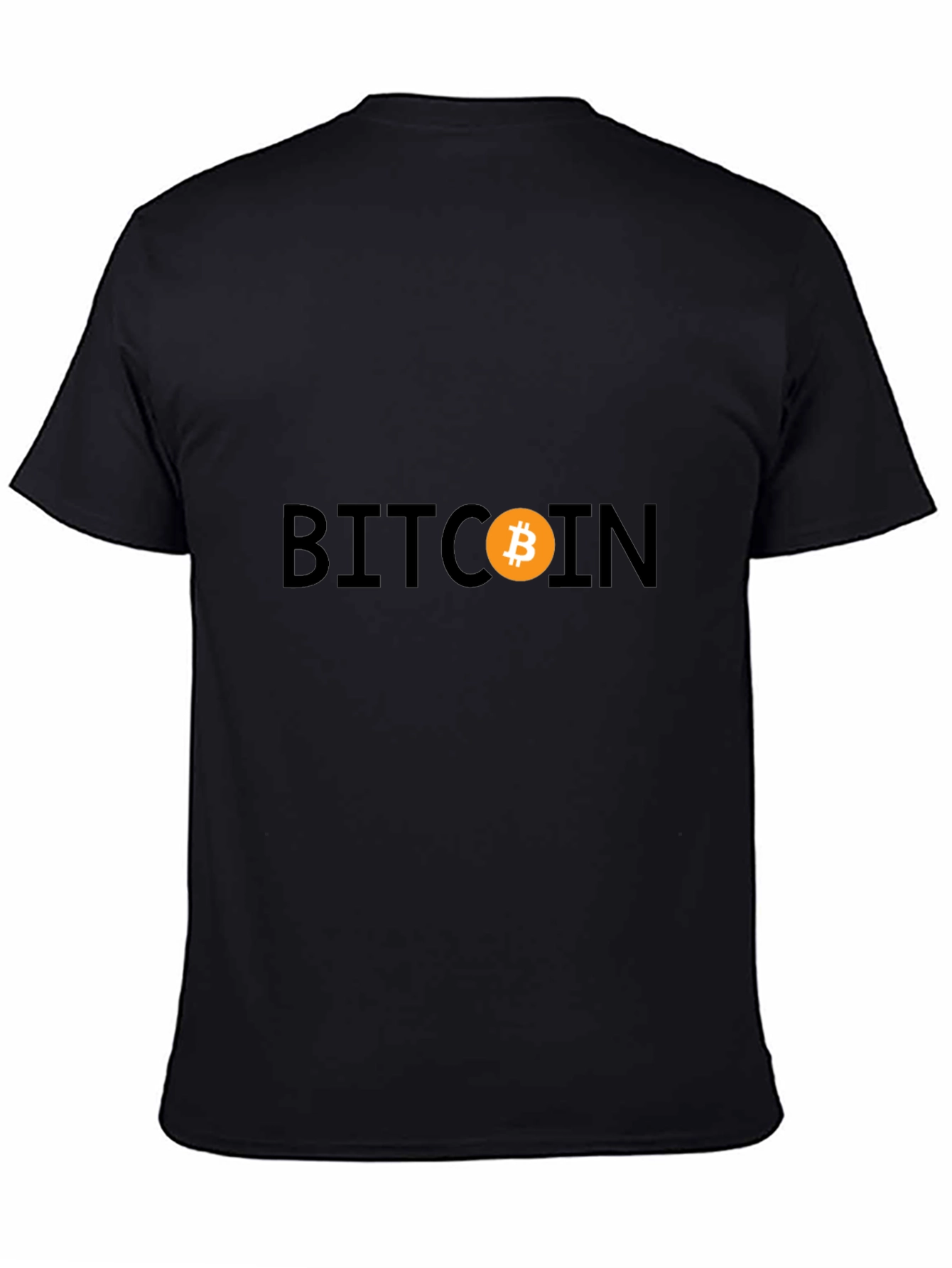 Bitcoin Crypto Black T-Shirt