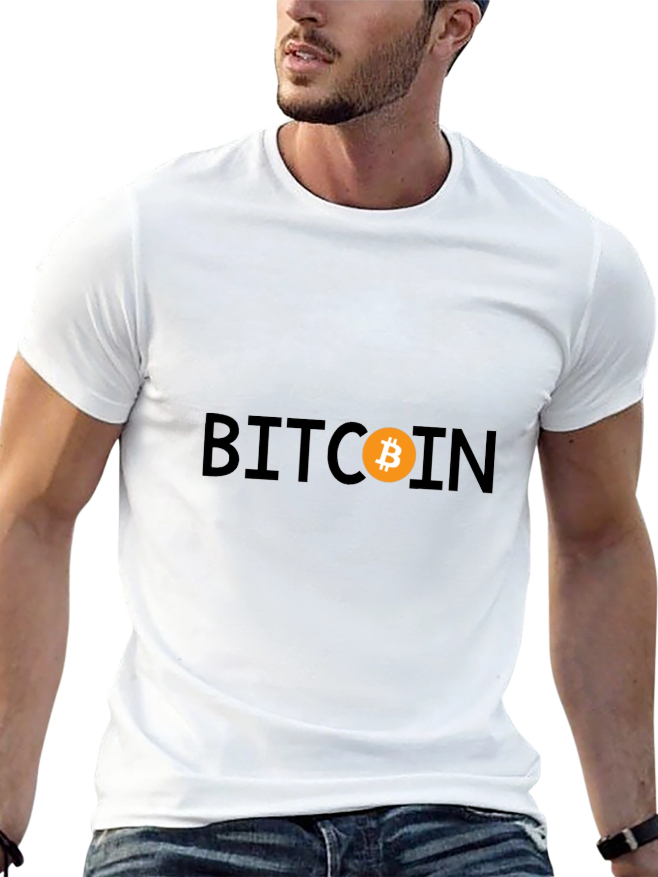 Bitcoin Crypto Black T-Shirt