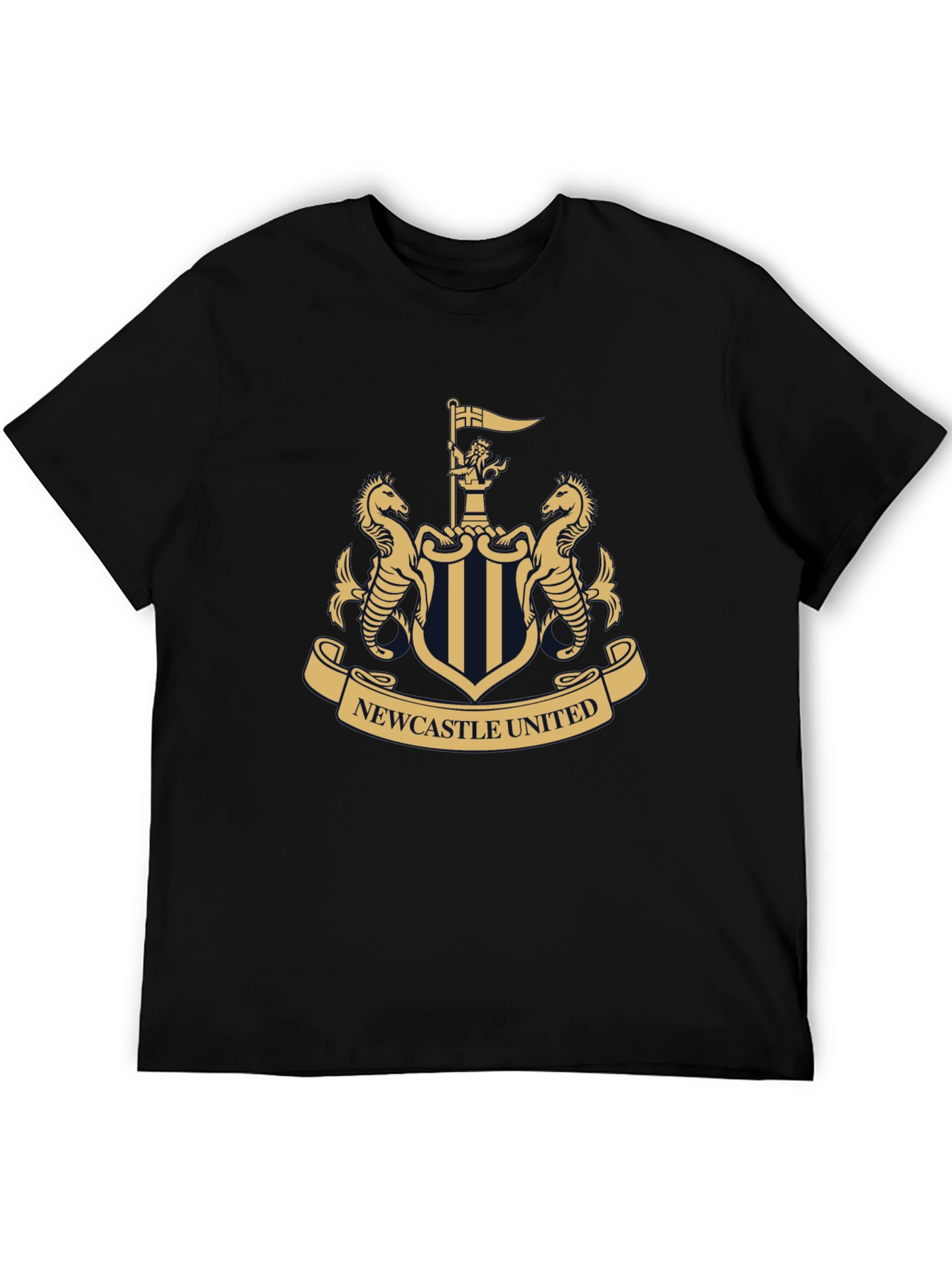 Newcastle United Crest T-Shirt - Black