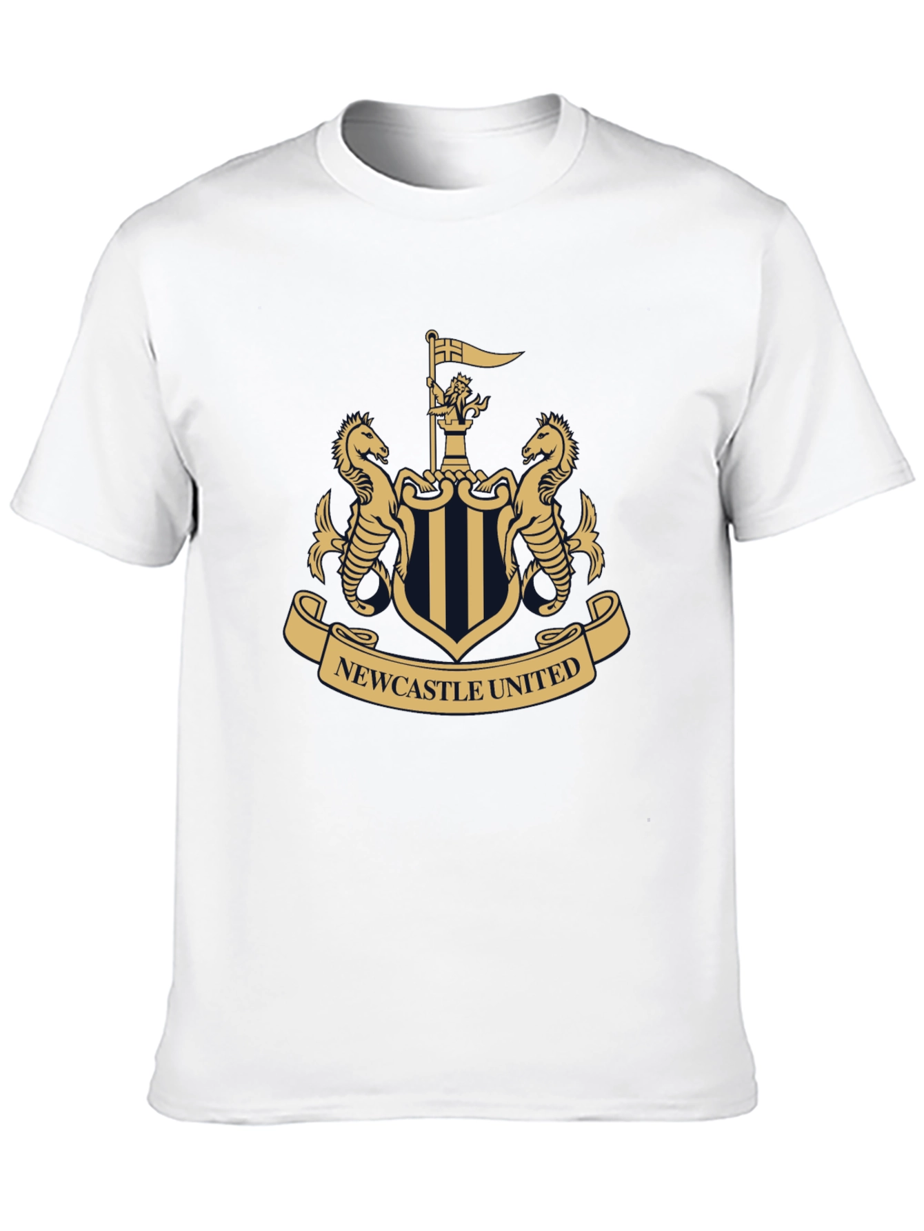 Newcastle United Crest T-Shirt - Black