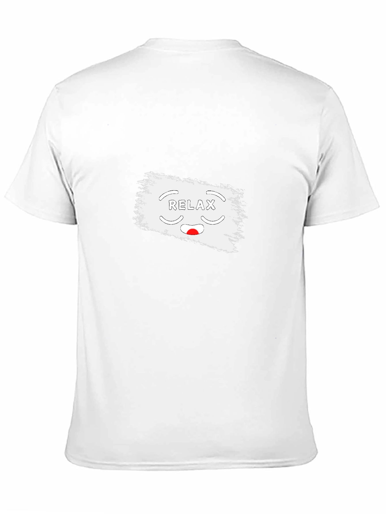 Relax Graphic Tee - Black Comfort Fit