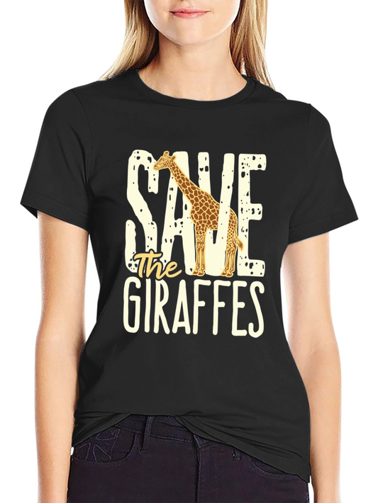 Save the Giraffes Graphic Tee