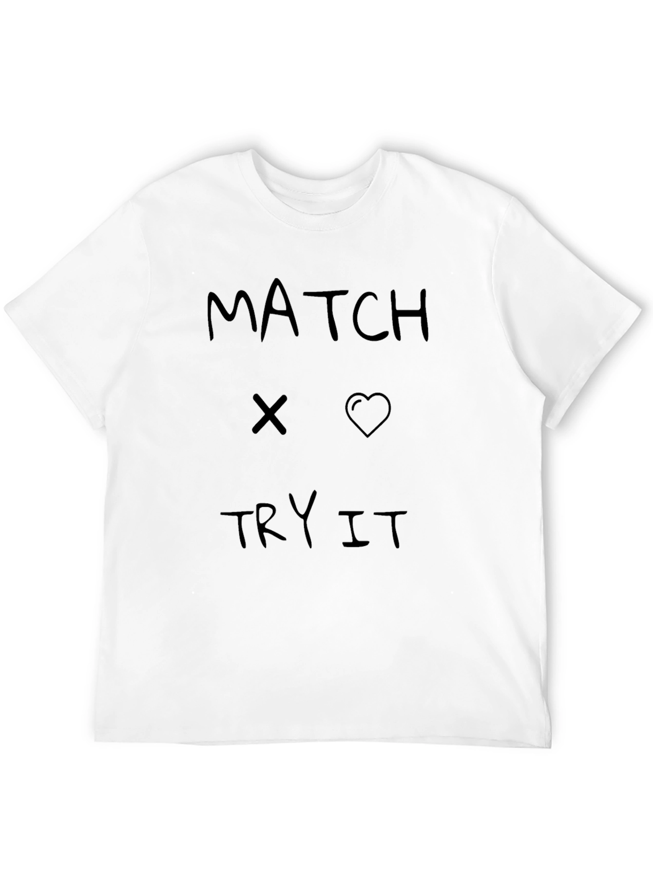 Match x Heart Try It Graphic Tee