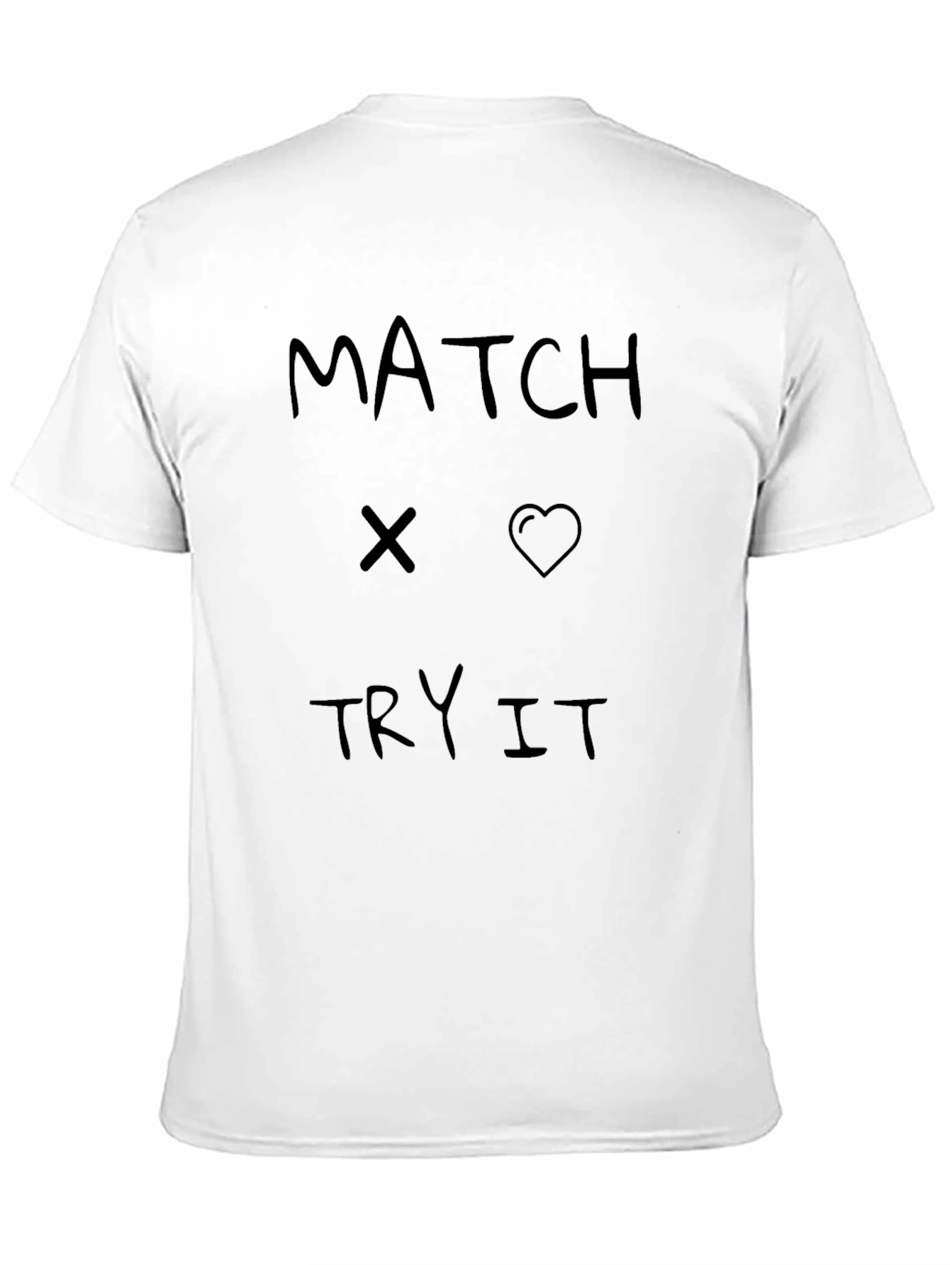 Match x Heart Try It Graphic Tee
