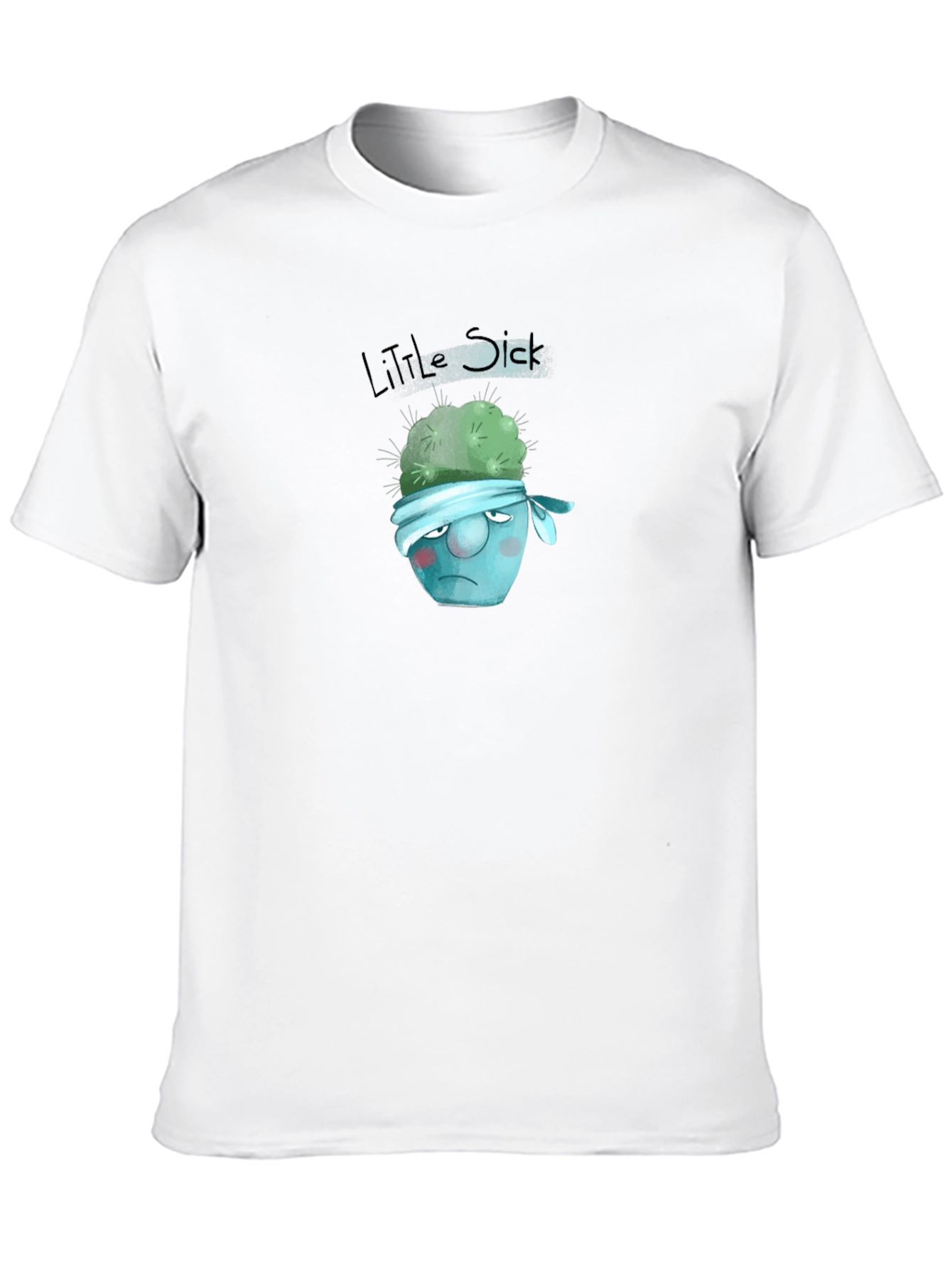 Little Sick Cartoon T-Shirt