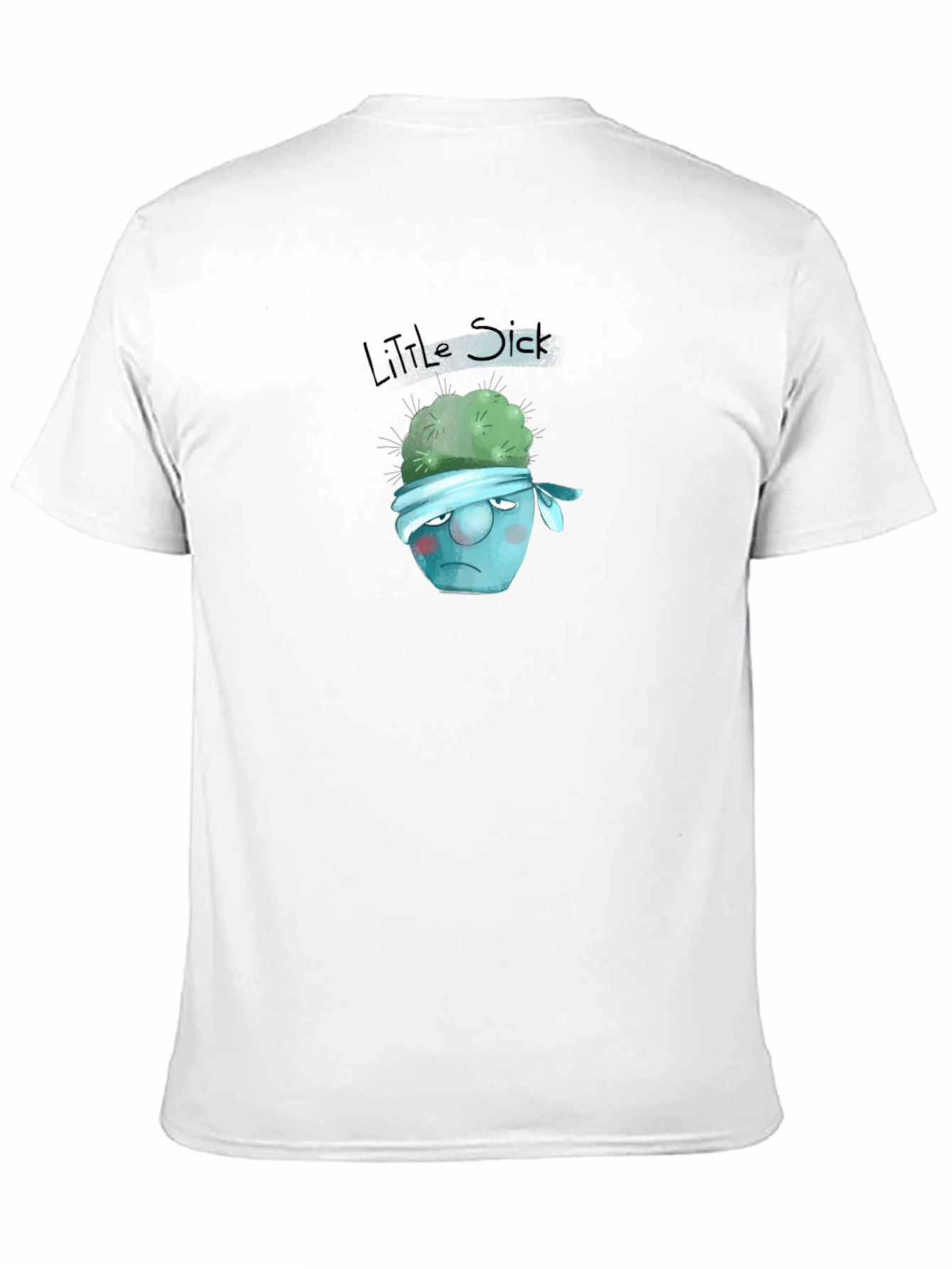 Little Sick Cartoon T-Shirt
