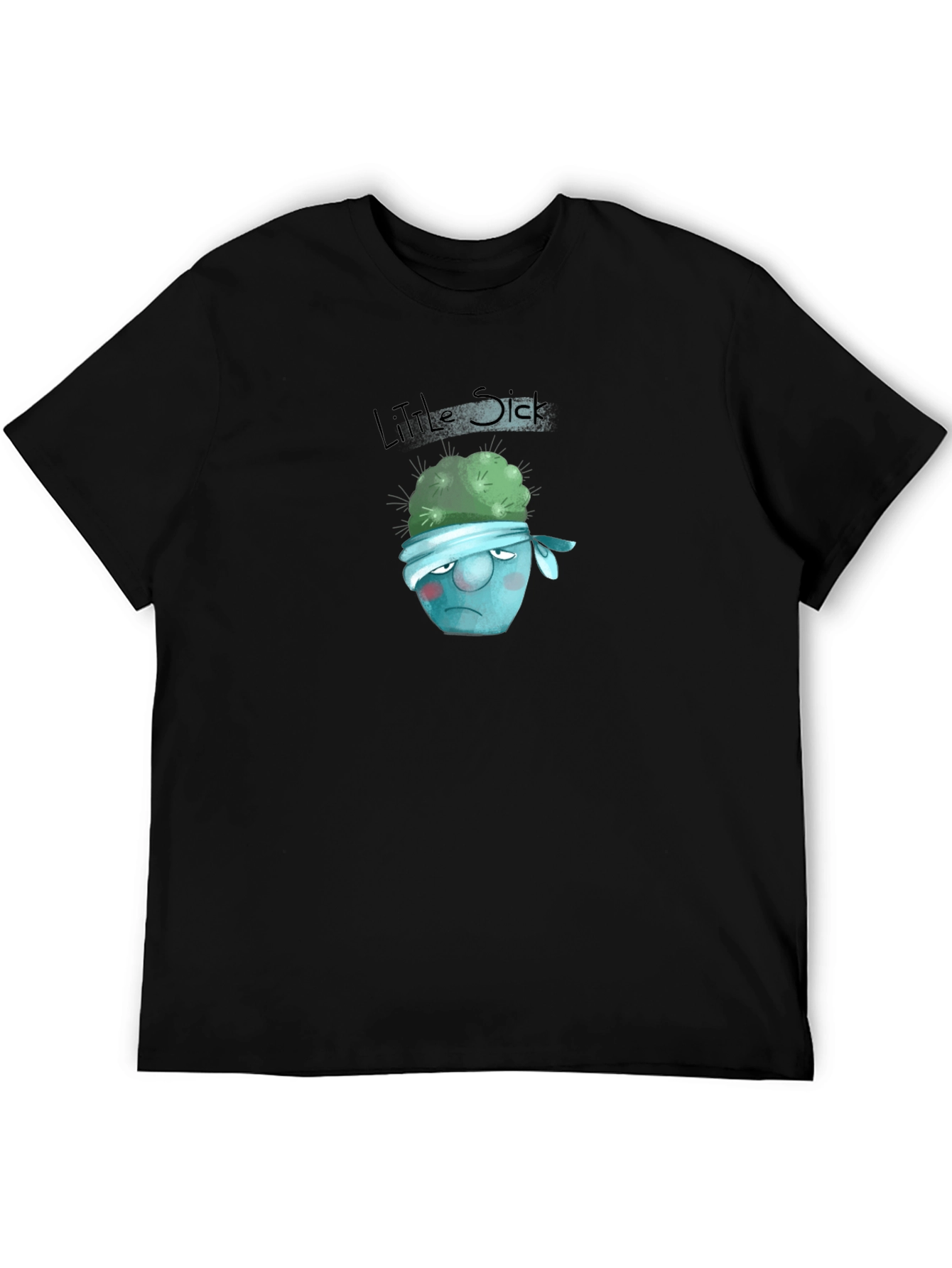 Little Sick Cartoon T-Shirt
