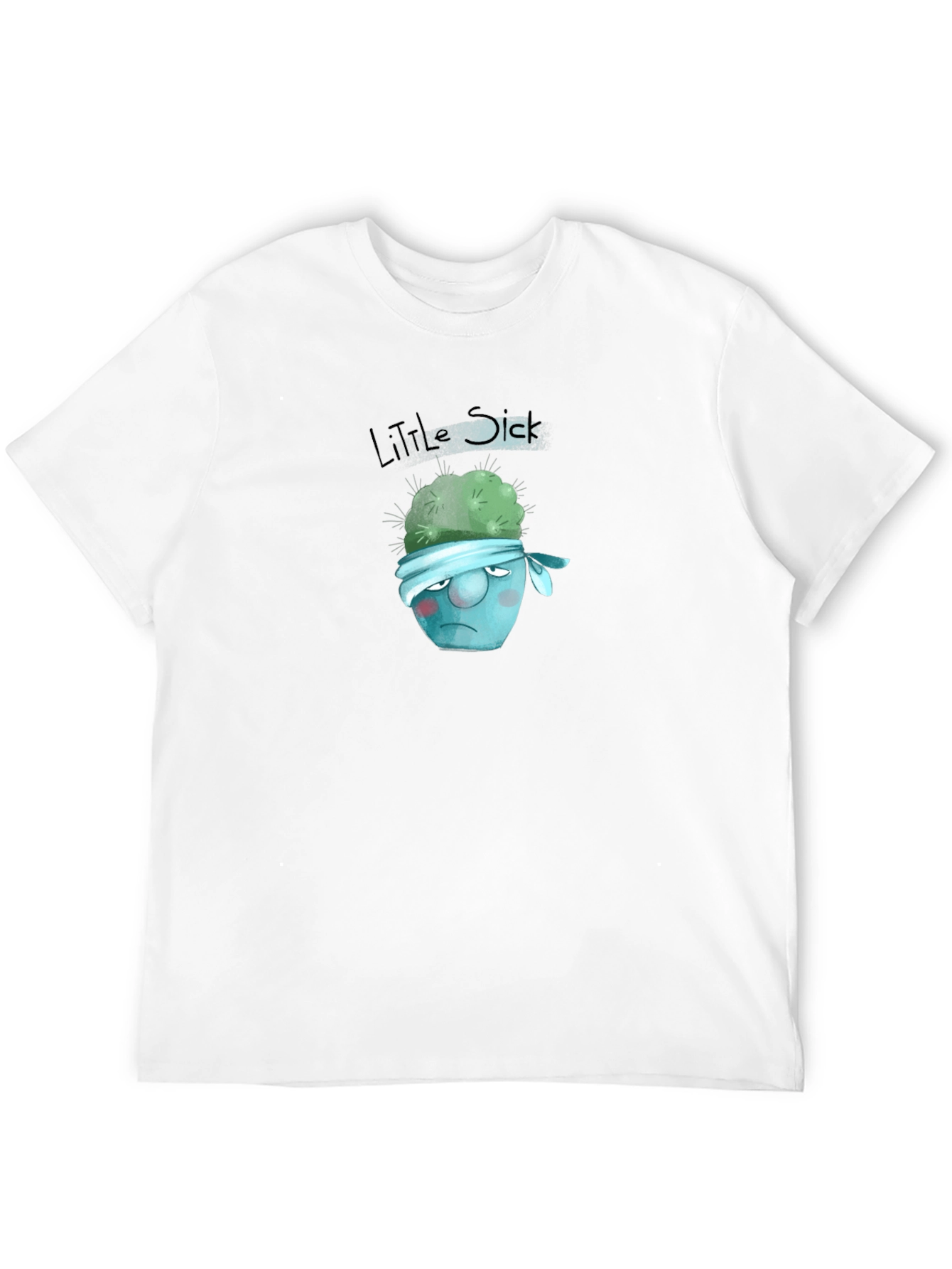 Little Sick Cartoon T-Shirt