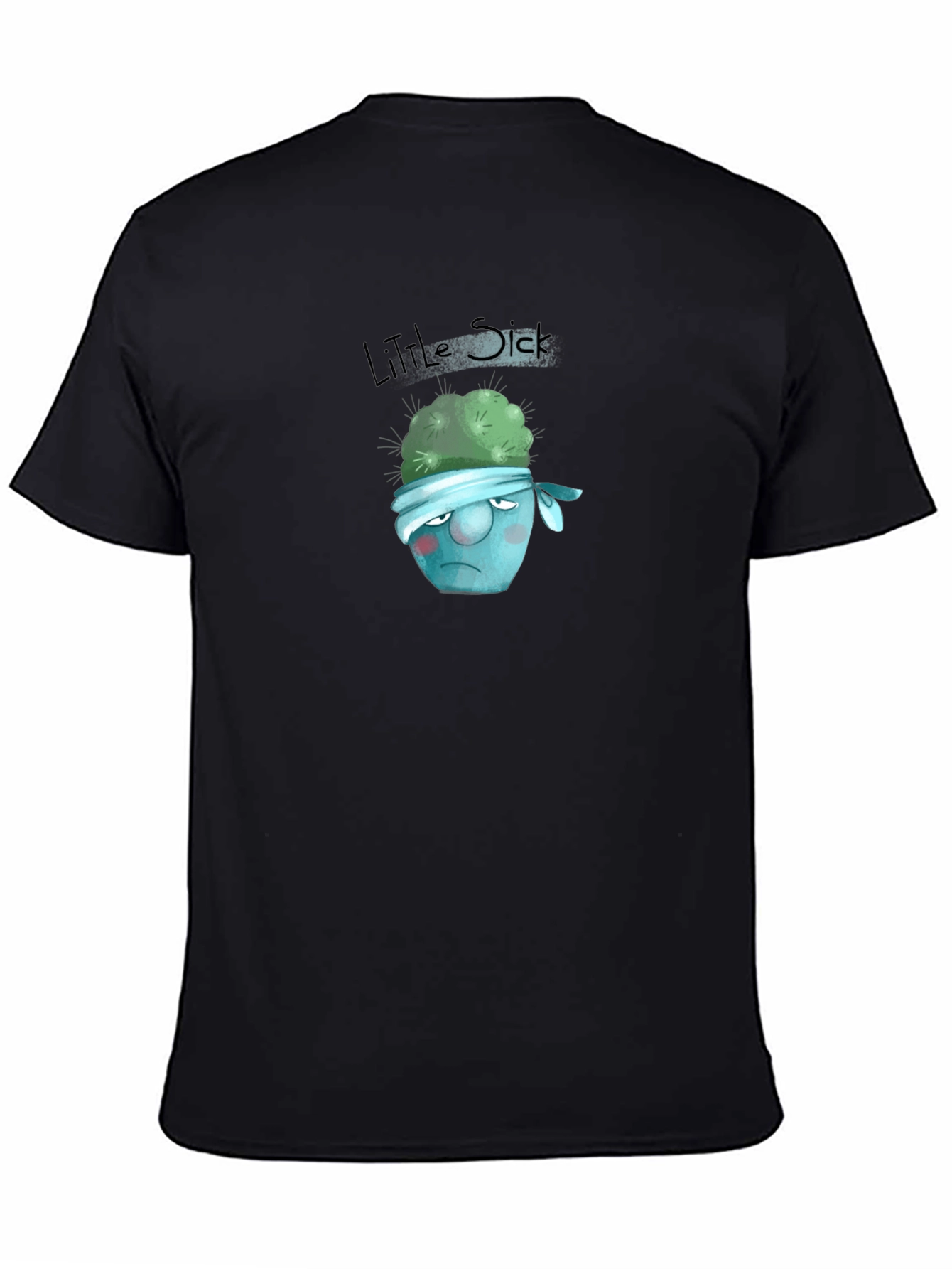 Little Sick Cartoon T-Shirt