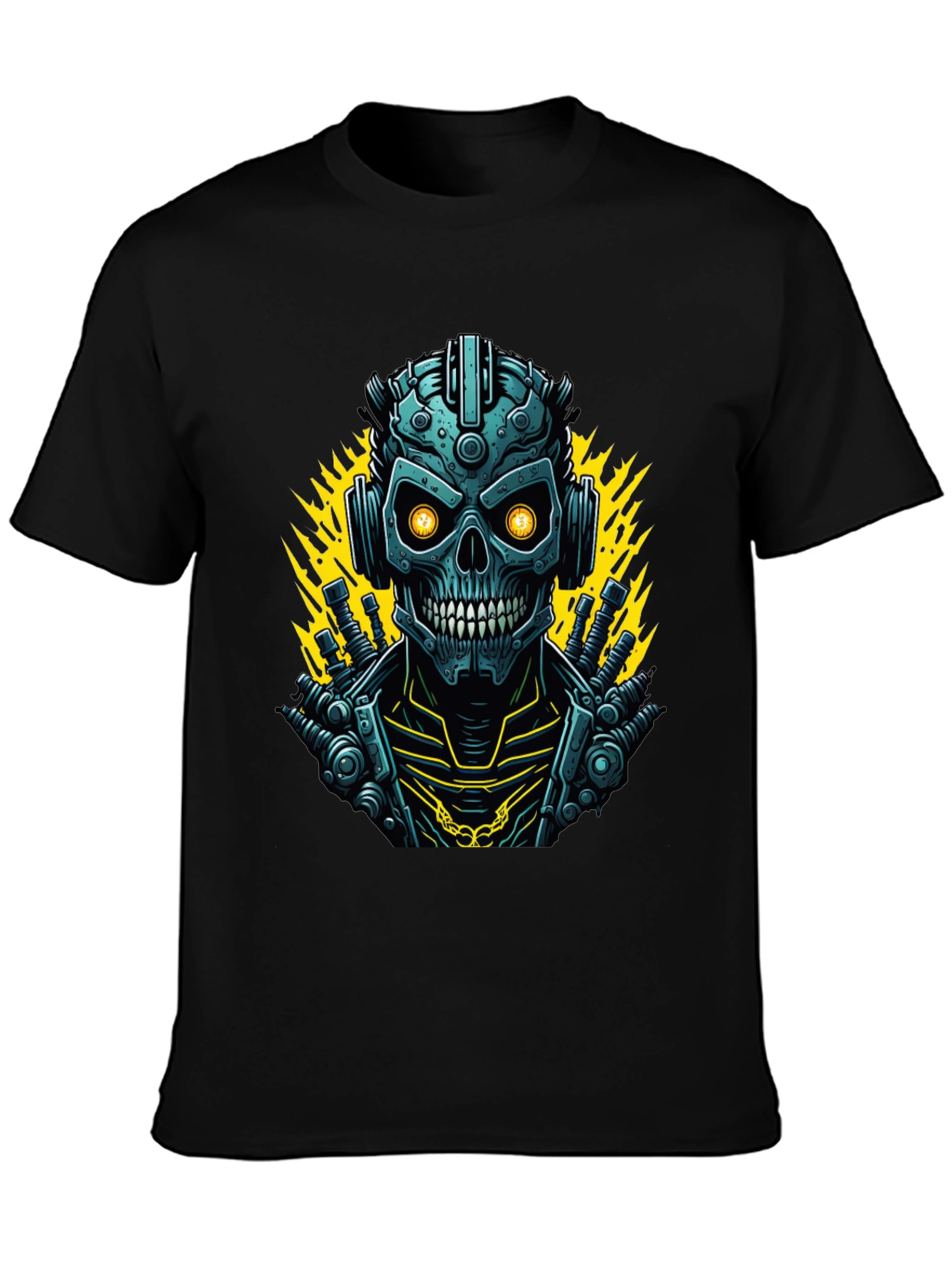 Cyberpunk Skull T-Shirt