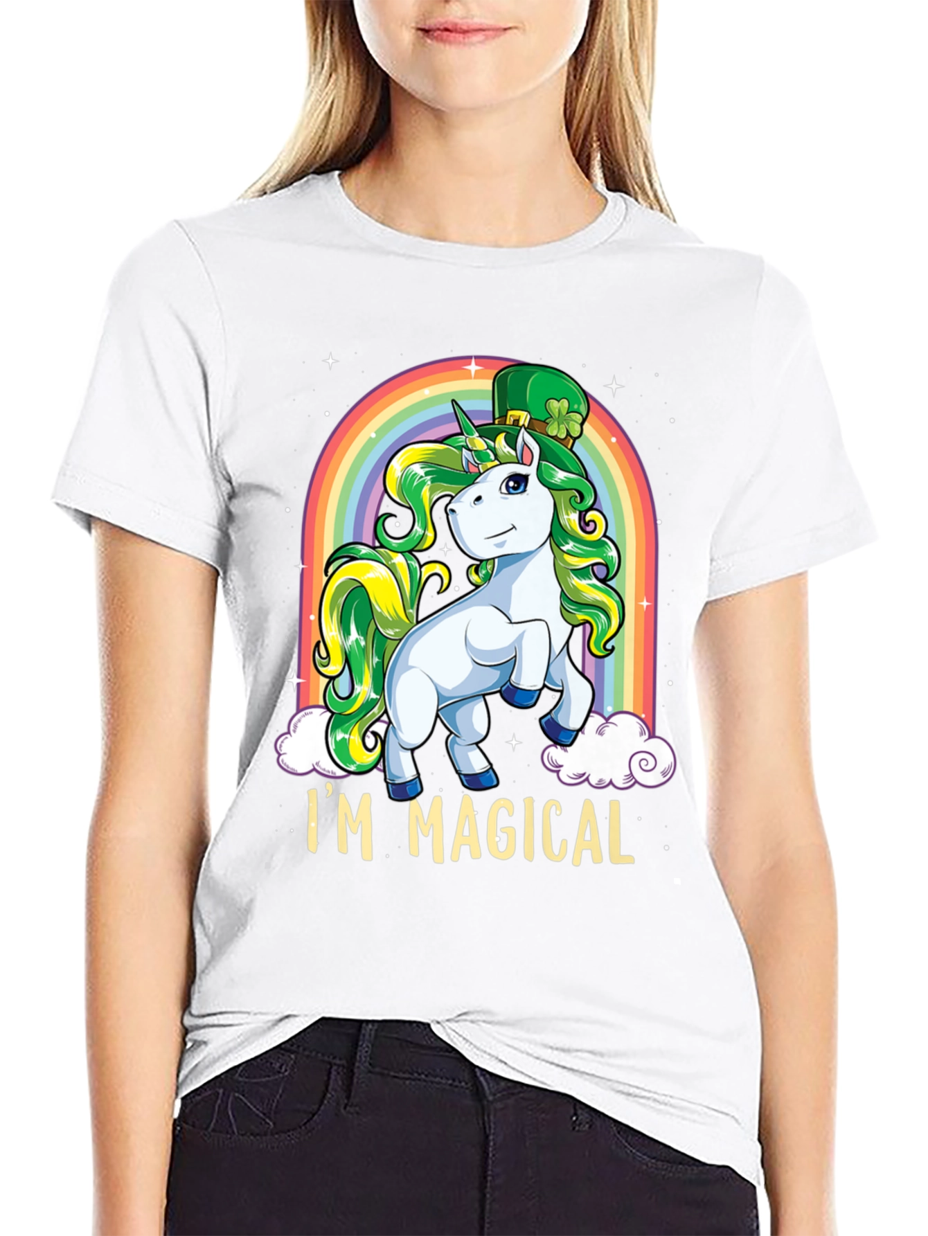 Magical Unicorn St. Patricks Day T-Shirt