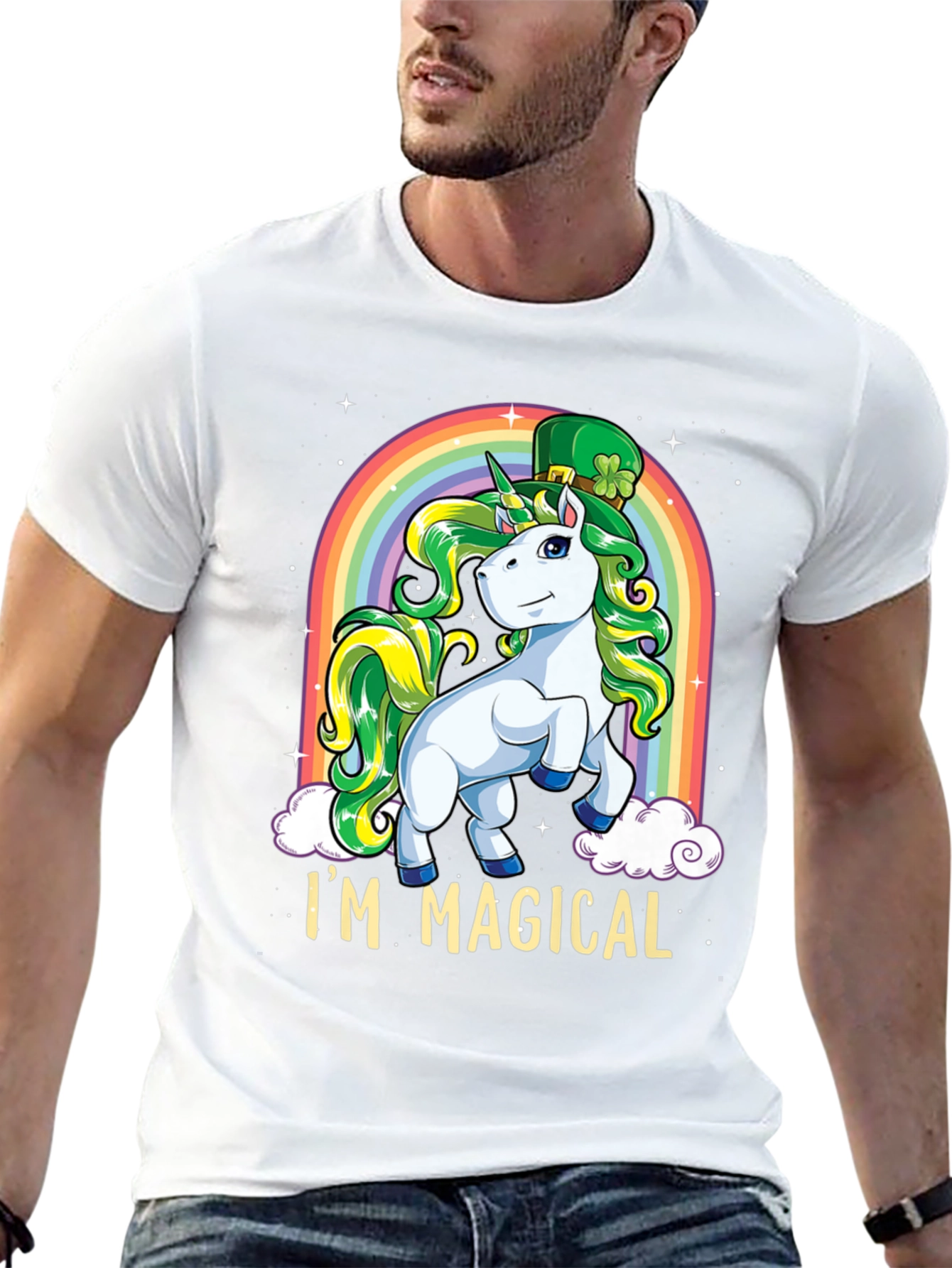 Magical Unicorn St. Patricks Day T-Shirt
