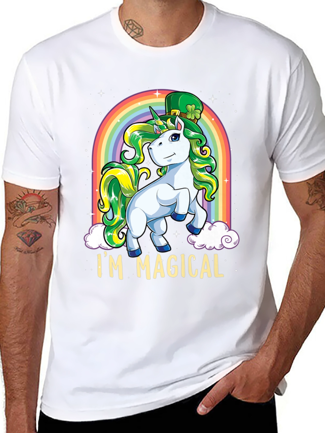 Magical Unicorn St. Patricks Day T-Shirt