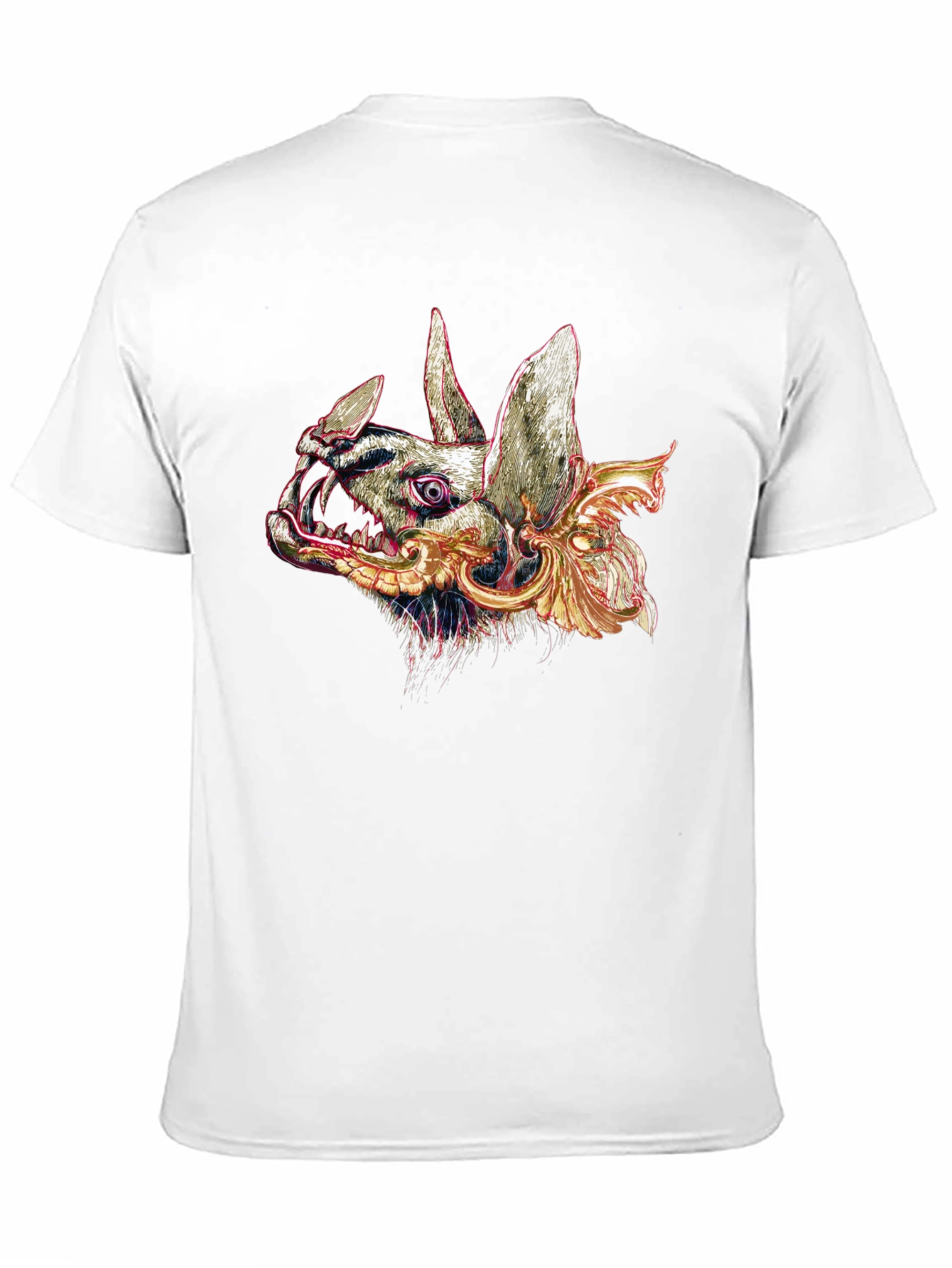 Graphic Bat T-Shirt - Black