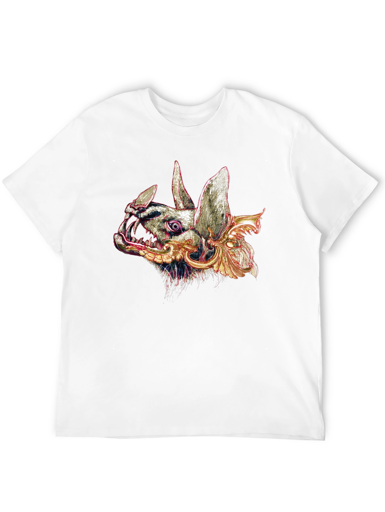 Graphic Bat T-Shirt - Black