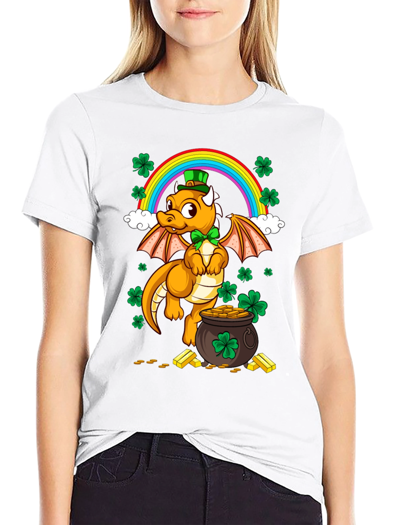 Lucky Dragon St. Patricks Day T-Shirt