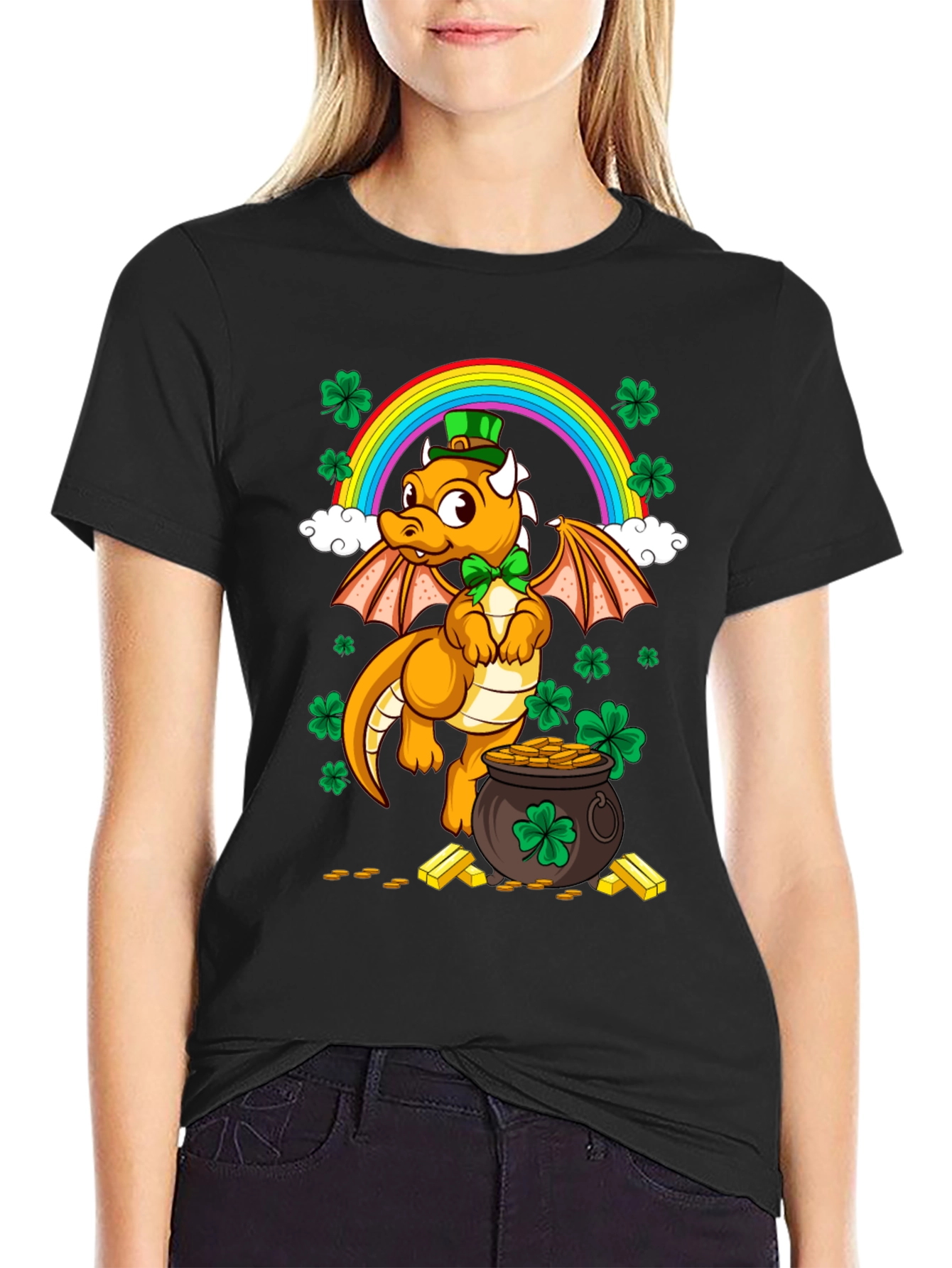 Lucky Dragon St. Patricks Day T-Shirt