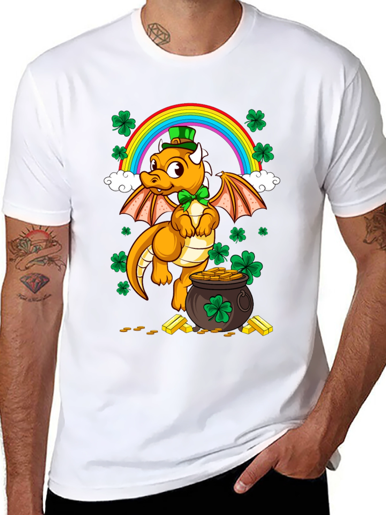 Lucky Dragon St. Patricks Day T-Shirt