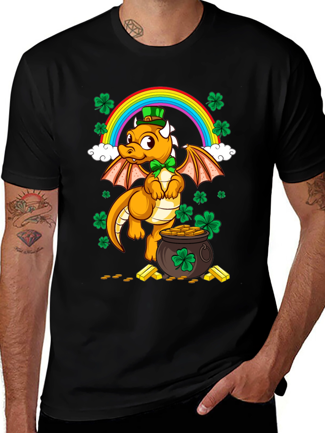 Lucky Dragon St. Patricks Day T-Shirt