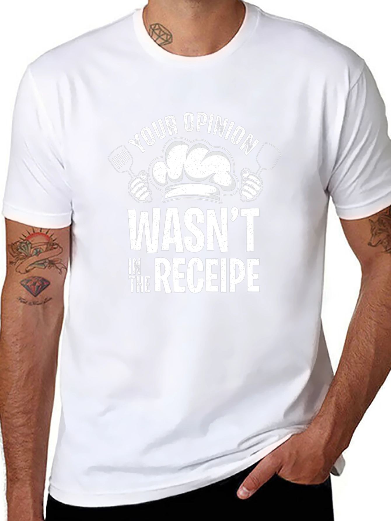Chefs Opinion T-Shirt - Recipe Humor