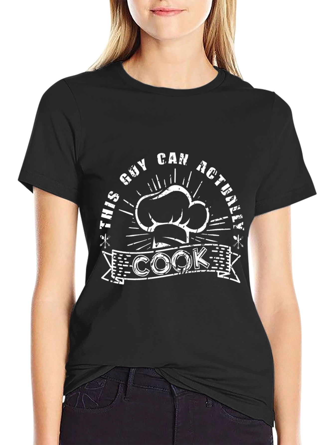 Funny Chef T-Shirt - This Guy Can Actually Cook!