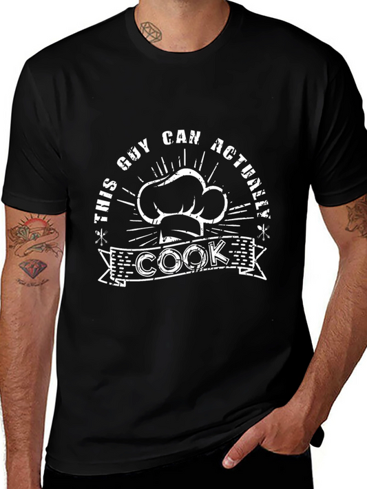 Funny Chef T-Shirt - This Guy Can Actually Cook!