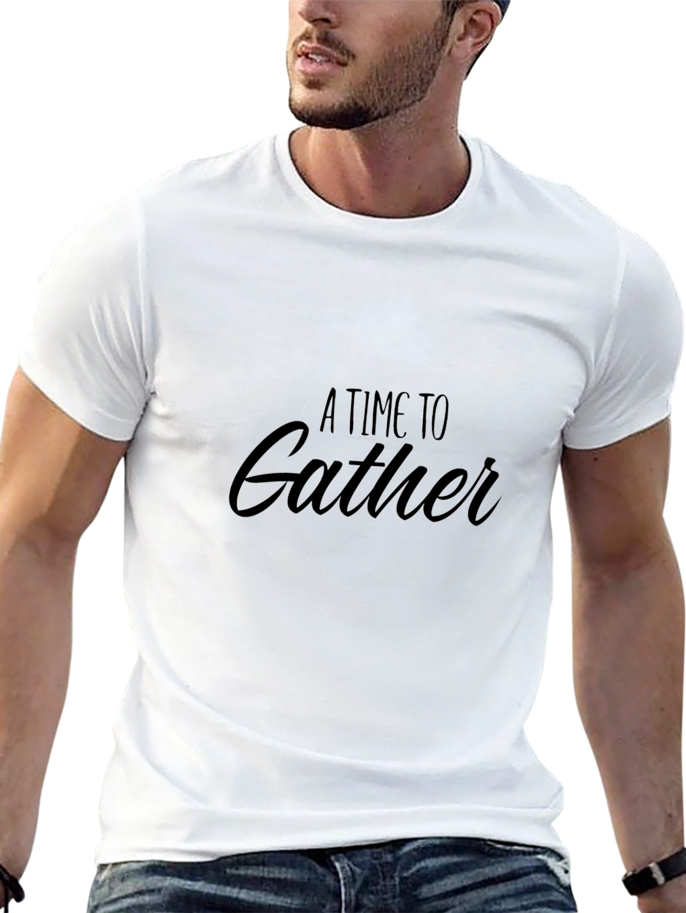 A Time to Gather Black Tee