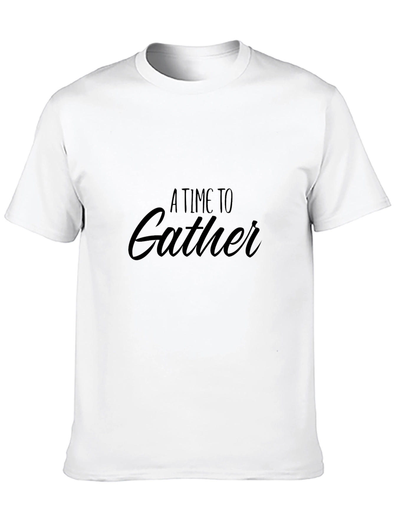 A Time to Gather Black Tee