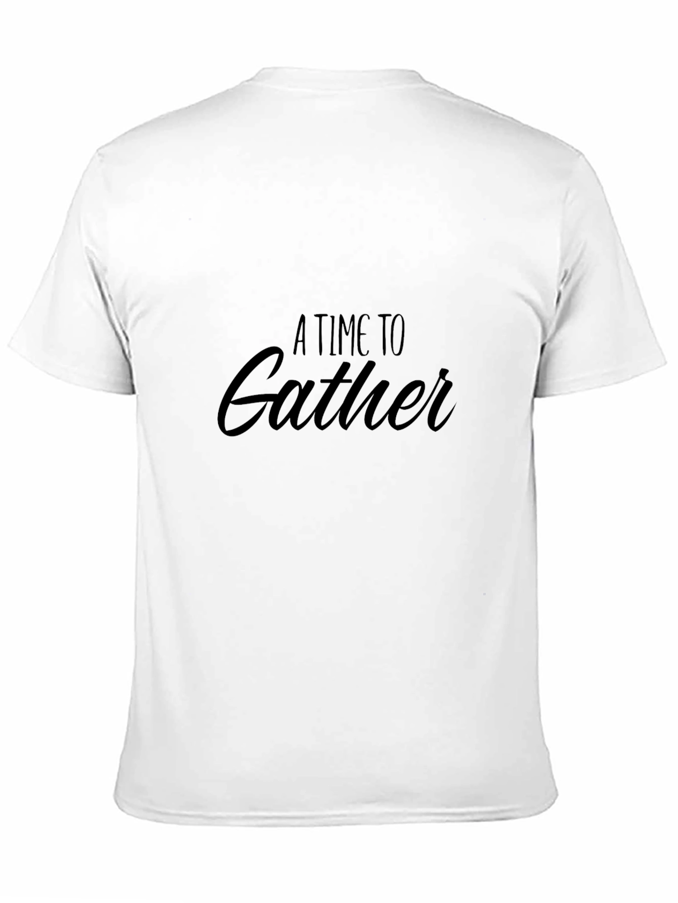 A Time to Gather Black Tee