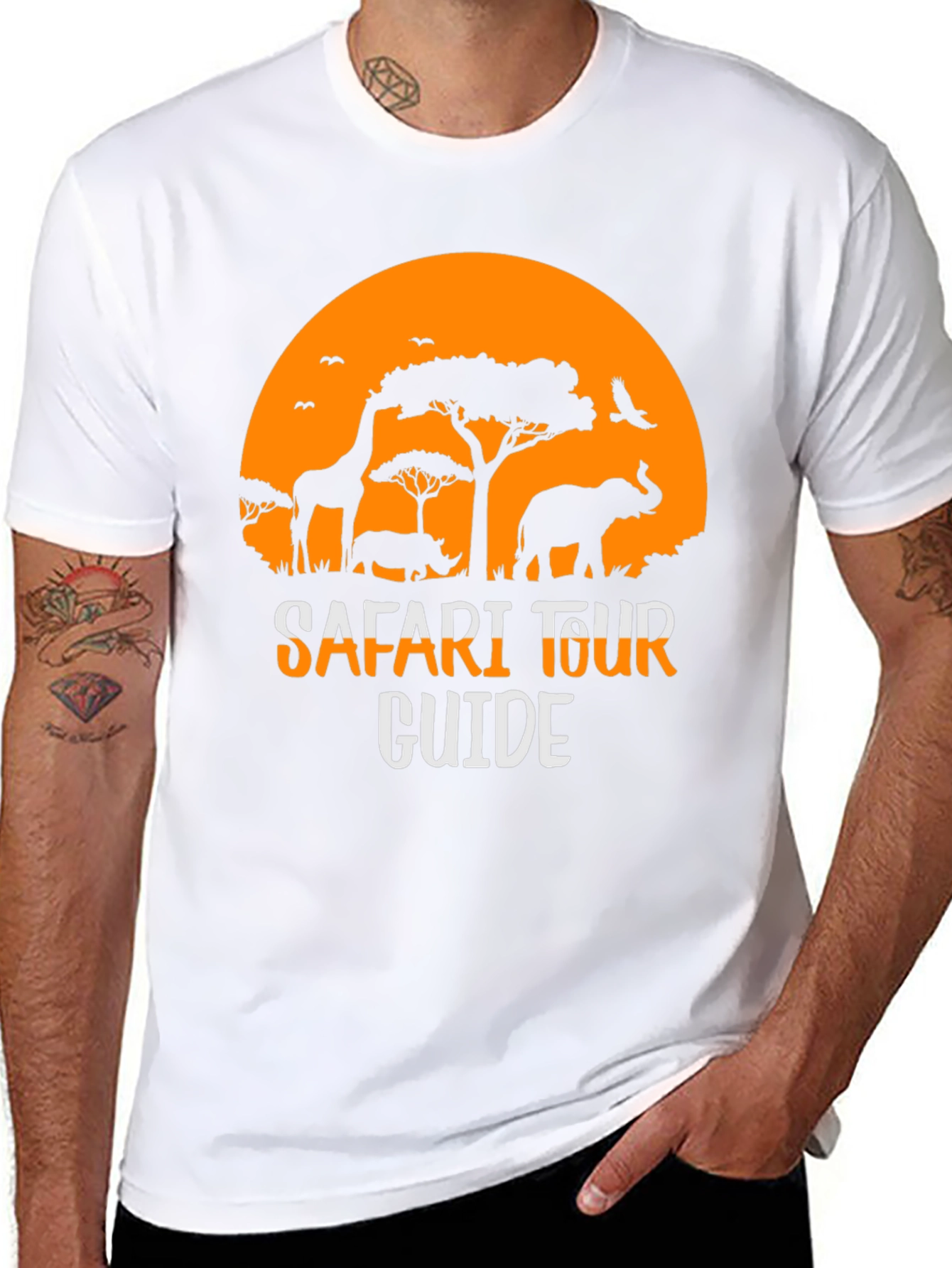 Safari Tour Guide T-Shirt - Wildlife Adventure Tee