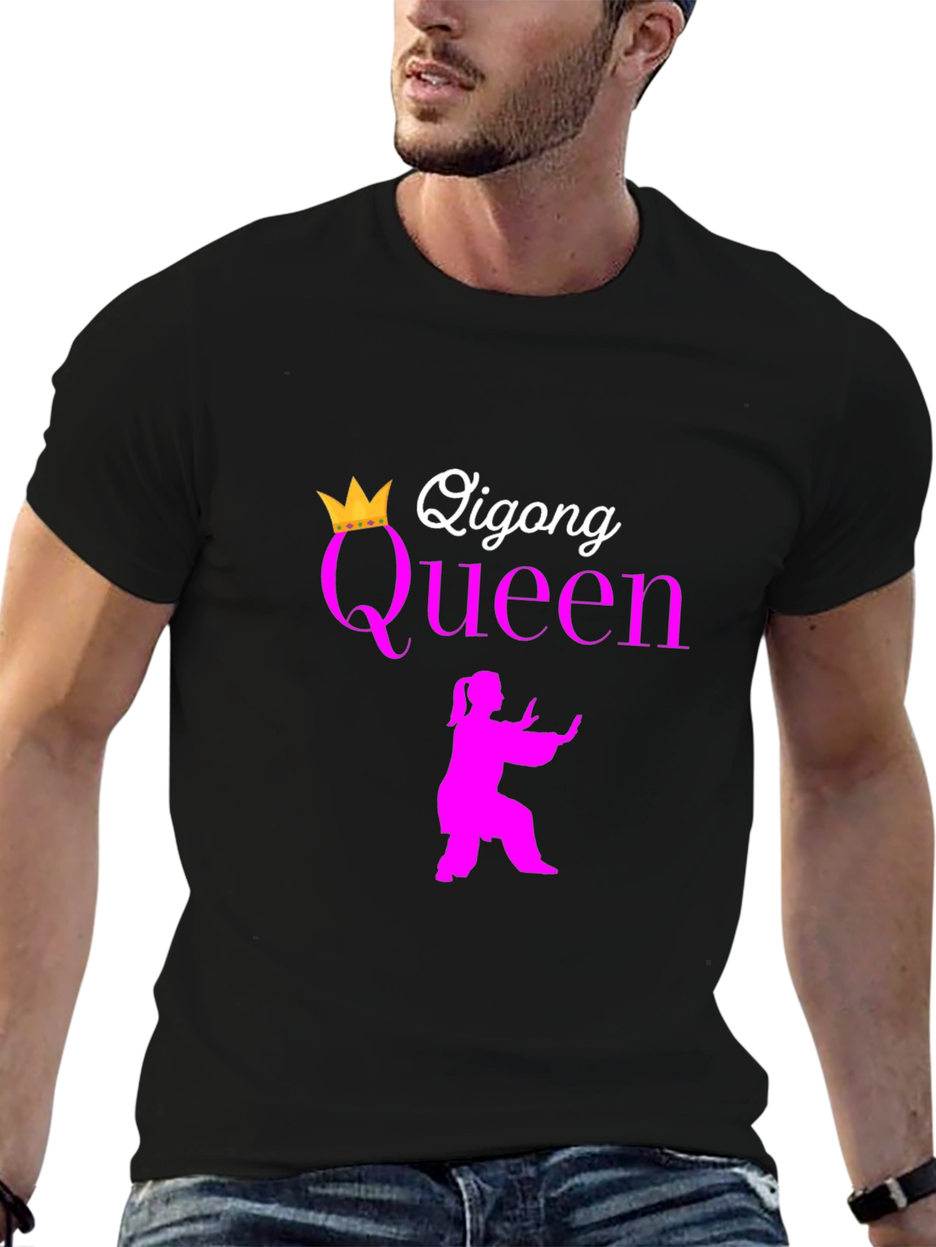 Qigong Queen T-Shirt - Black